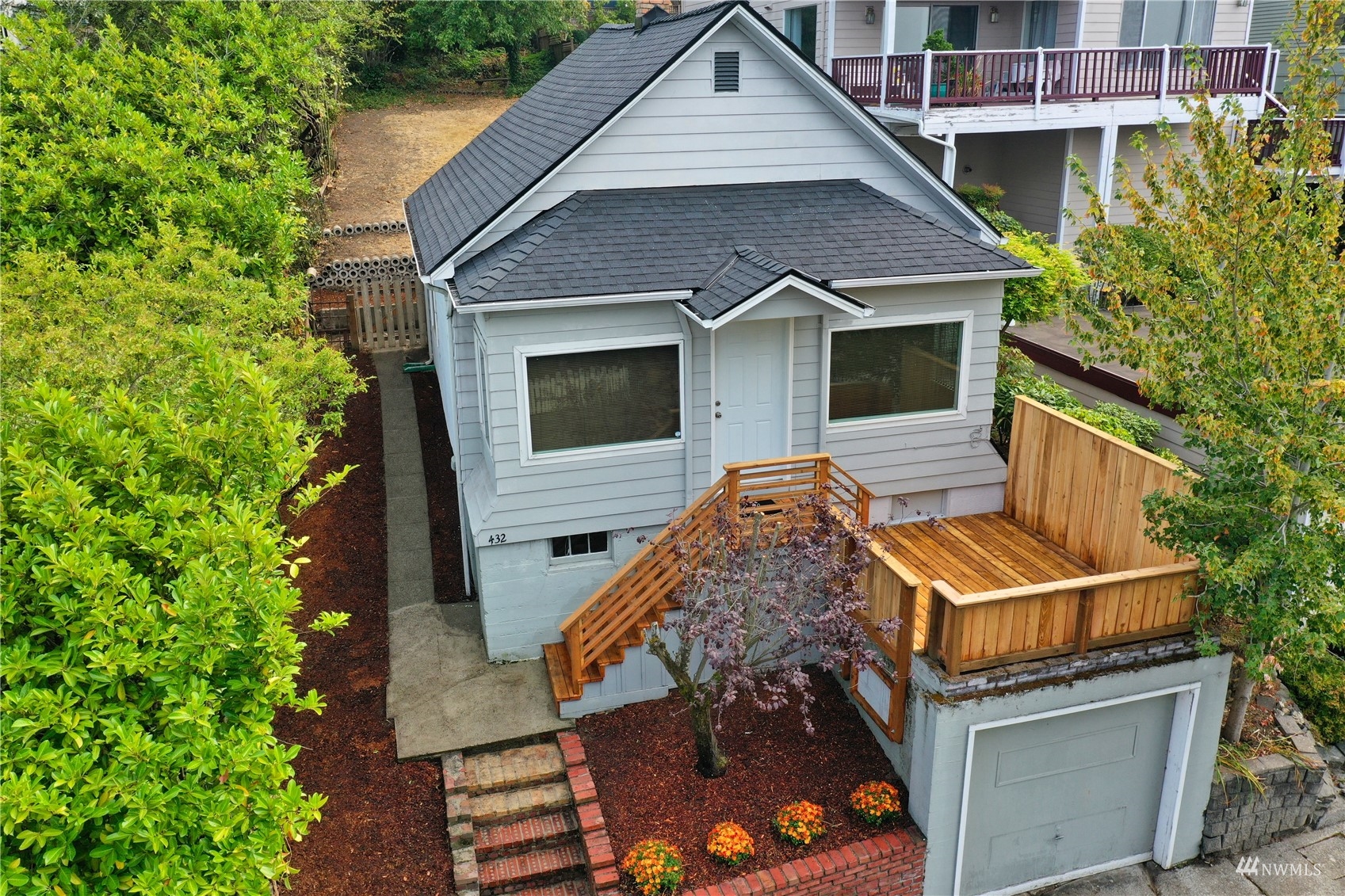 432 Cedar Avenue South Renton, WA 98057 - Photo 1 of 38 an aerial view of a house with a yard