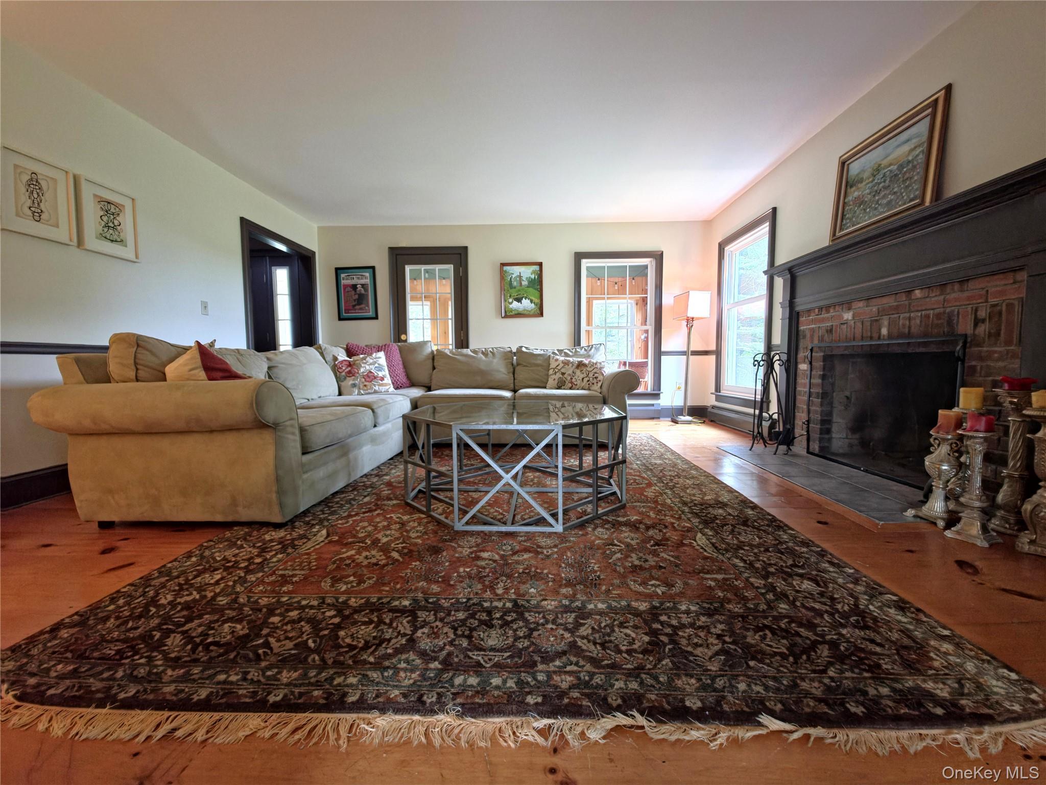 143 Starbarrack Road Red Hook, NY 12571 - Photo 8 of 20 Wood Burning Fireplace