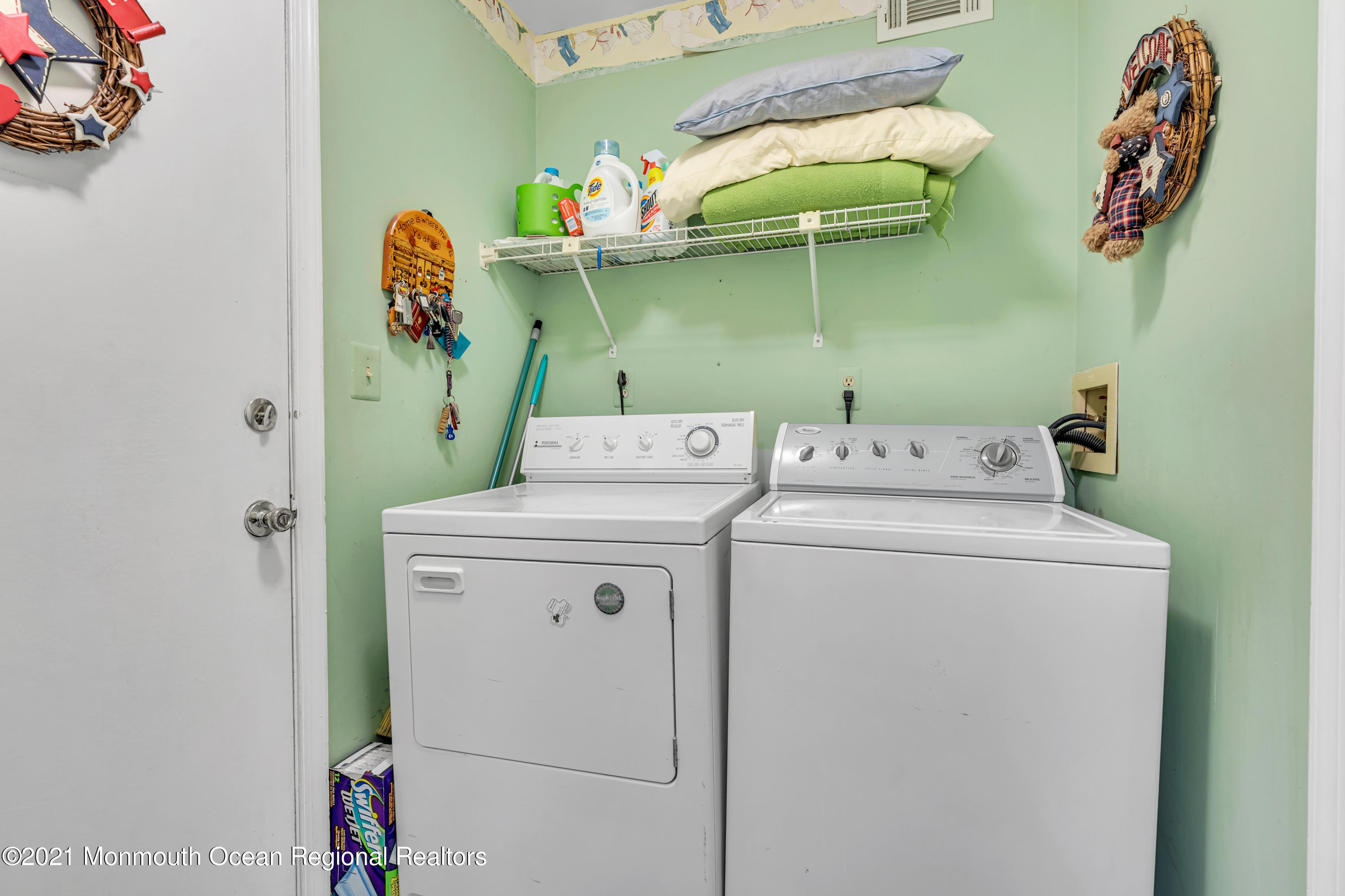 2221 Old Mill Road Spring Lake Heights, NJ 07762 - Photo 15 of 50 a utility room with dryer and washer