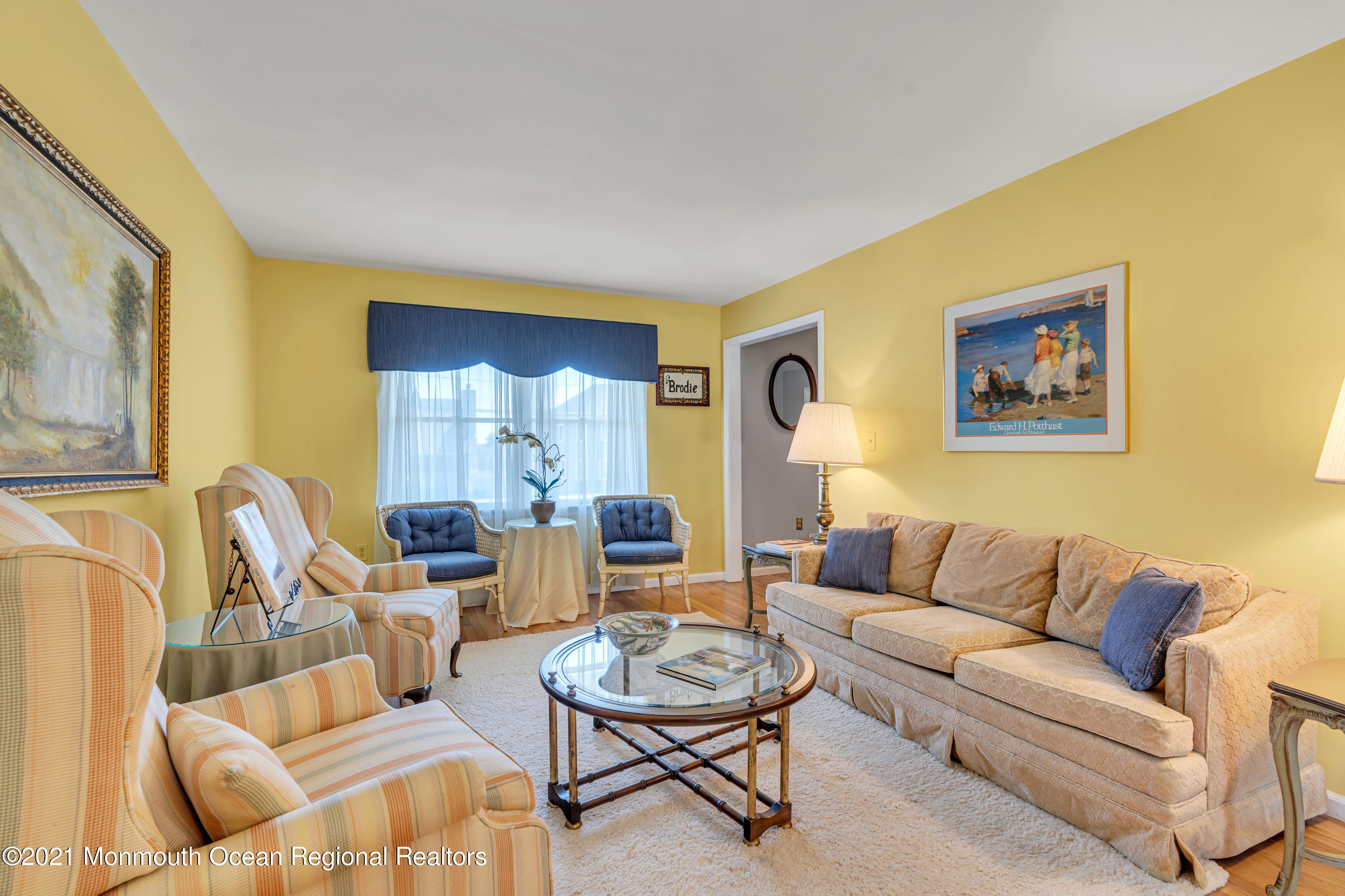 2221 Old Mill Road Spring Lake Heights, NJ 07762 - Photo 18 of 50 a living room with furniture and a wooden floor