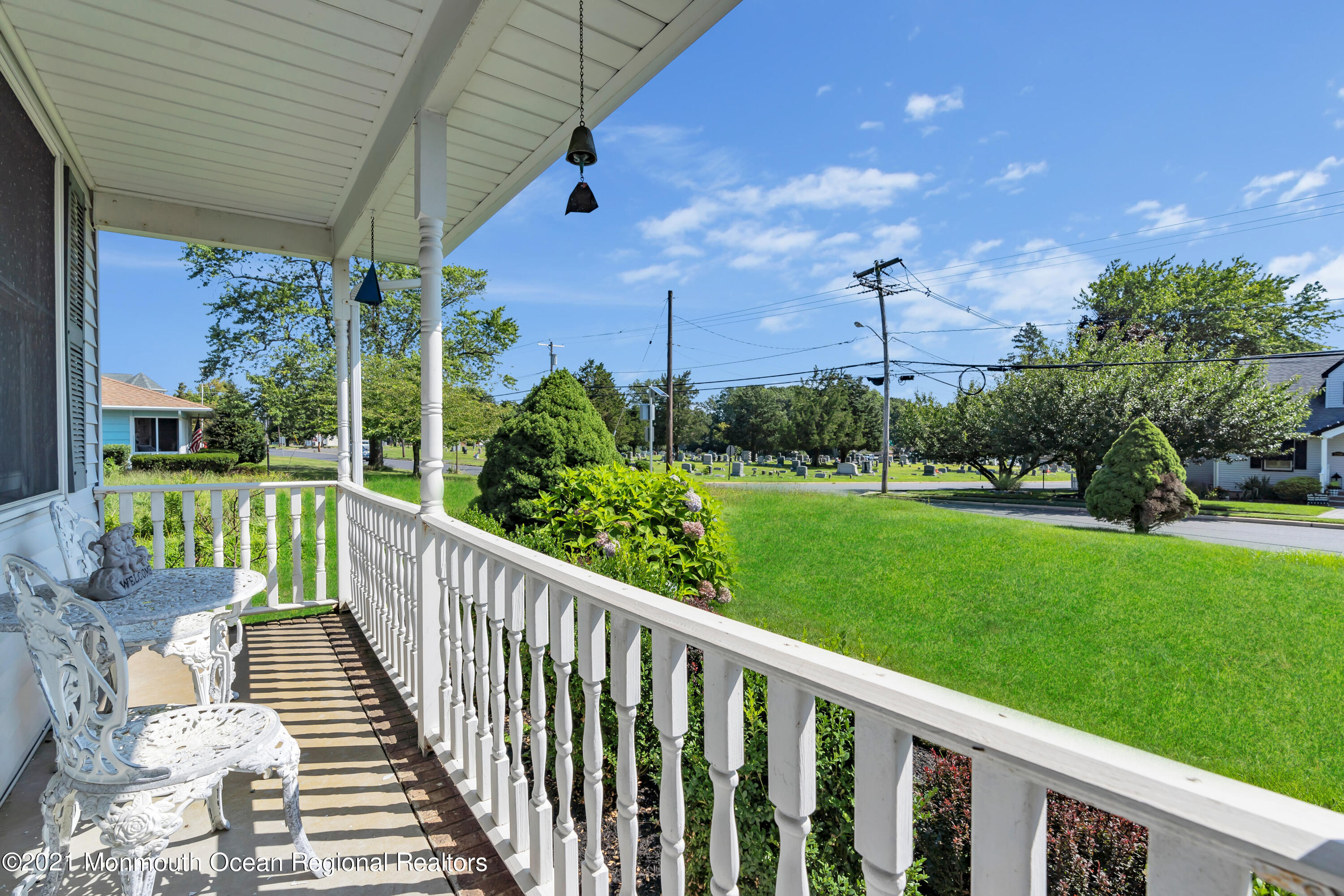 2221 Old Mill Road Spring Lake Heights, NJ 07762 - Photo 3 of 50 a view of a porch with a garden