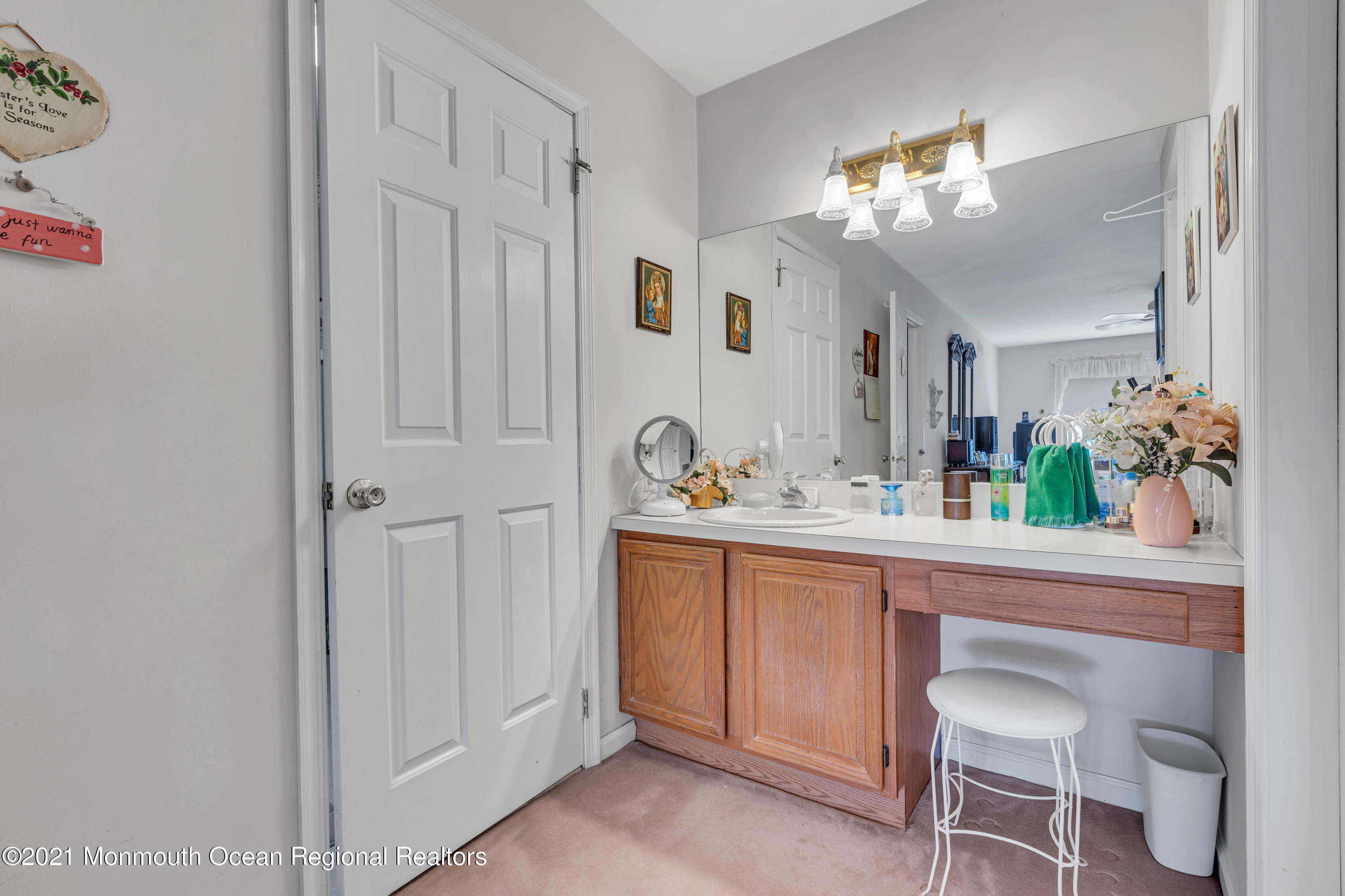 2221 Old Mill Road Spring Lake Heights, NJ 07762 - Photo 25 of 50 a spacious bathroom with a sink and a mirror