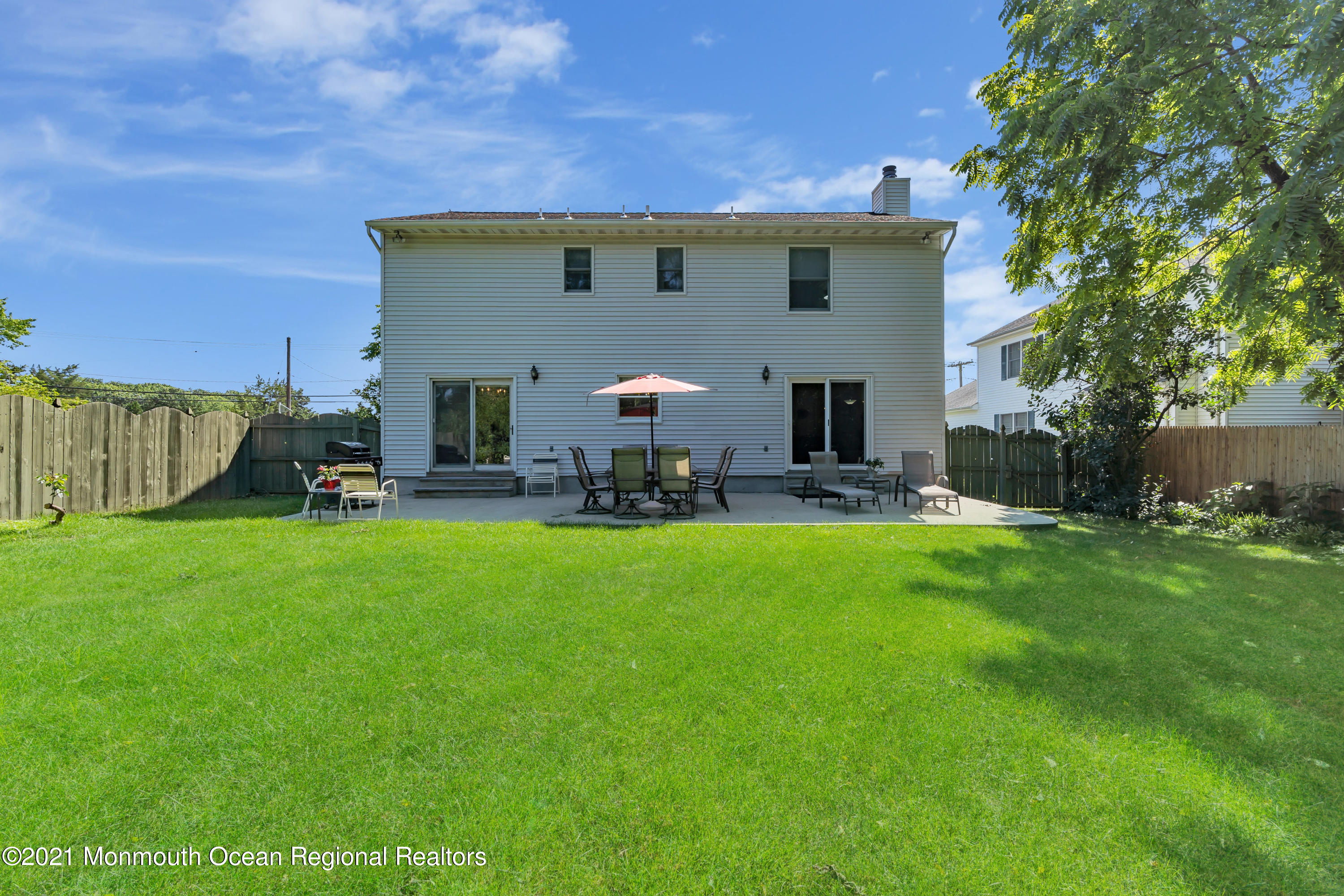 2221 Old Mill Road Spring Lake Heights, NJ 07762 - Photo 31 of 50 a view of a house with backyard and a tree