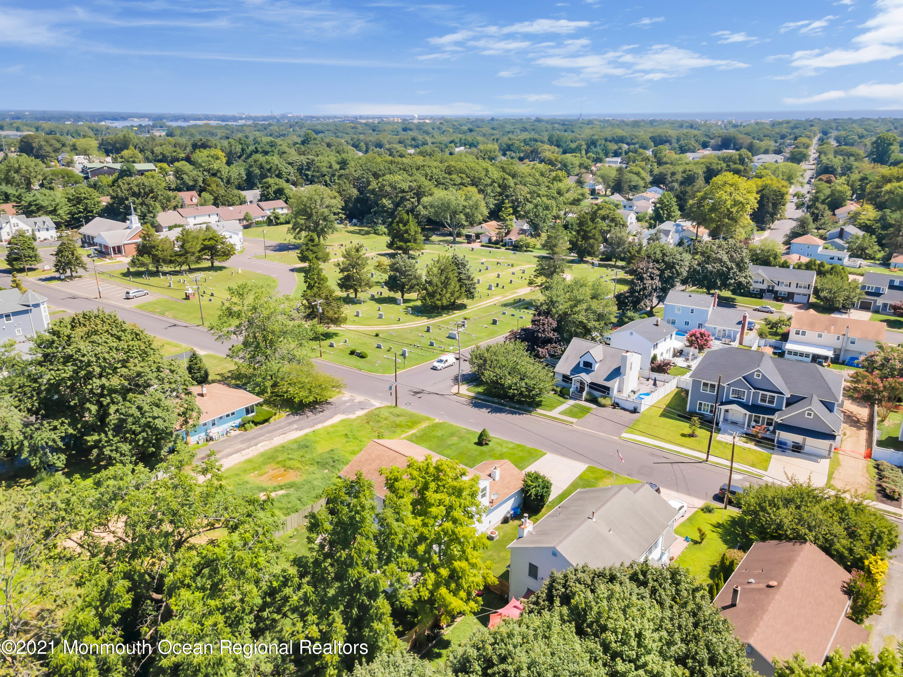 2221 Old Mill Road Spring Lake Heights, NJ 07762 - Photo 49 of 50 an aerial view of a houses with a yard