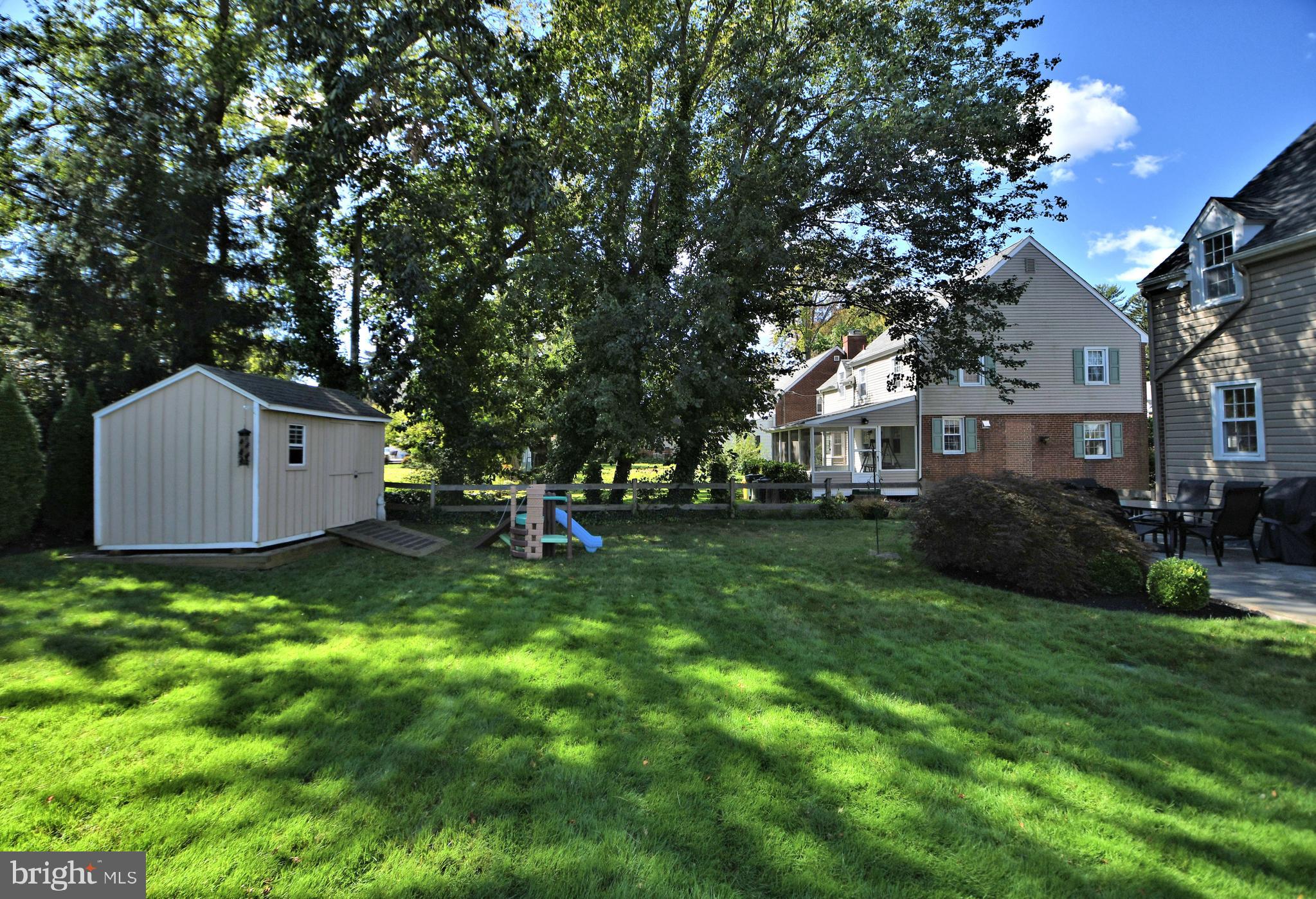 502 Marks Road Oreland, PA 19075 - Photo 61 of 62 Yard w/ shed