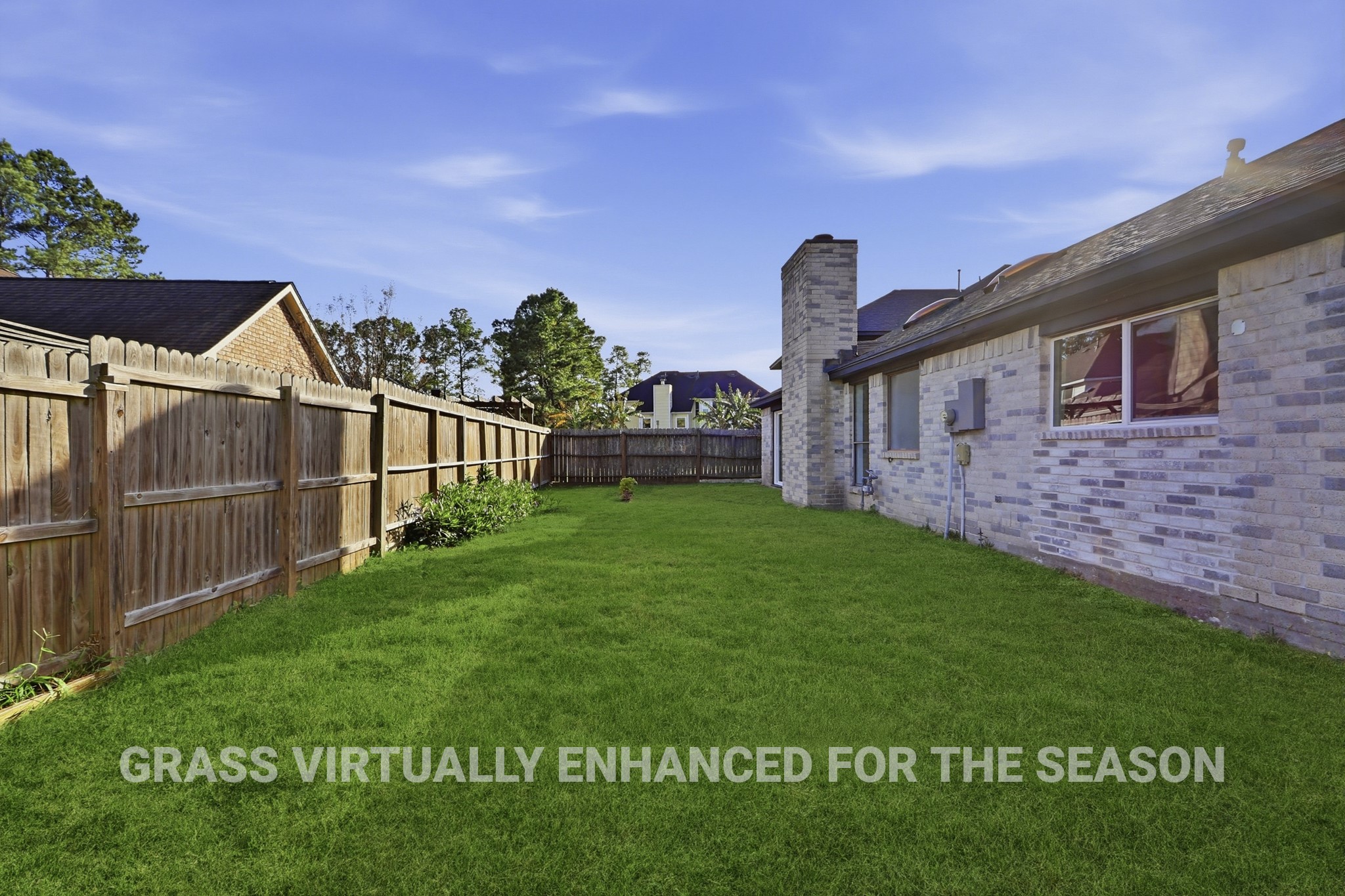 19110 Baton Pass Humble, TX 77346 - Photo 38 of 41 a view of a house with a yard