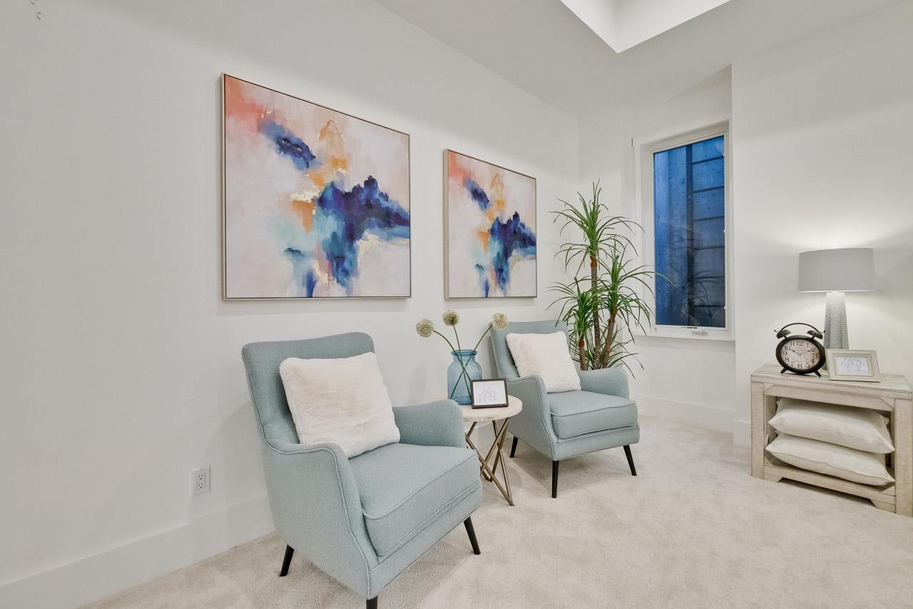 10326 Prune Tree Lane Cupertino, CA 95014 - Photo 37 of 95 a living room with furniture and a painting on the wall