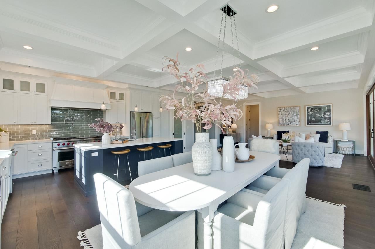 10326 Prune Tree Lane Cupertino, CA 95014 - Photo 41 of 95 a large kitchen with a table and chairs