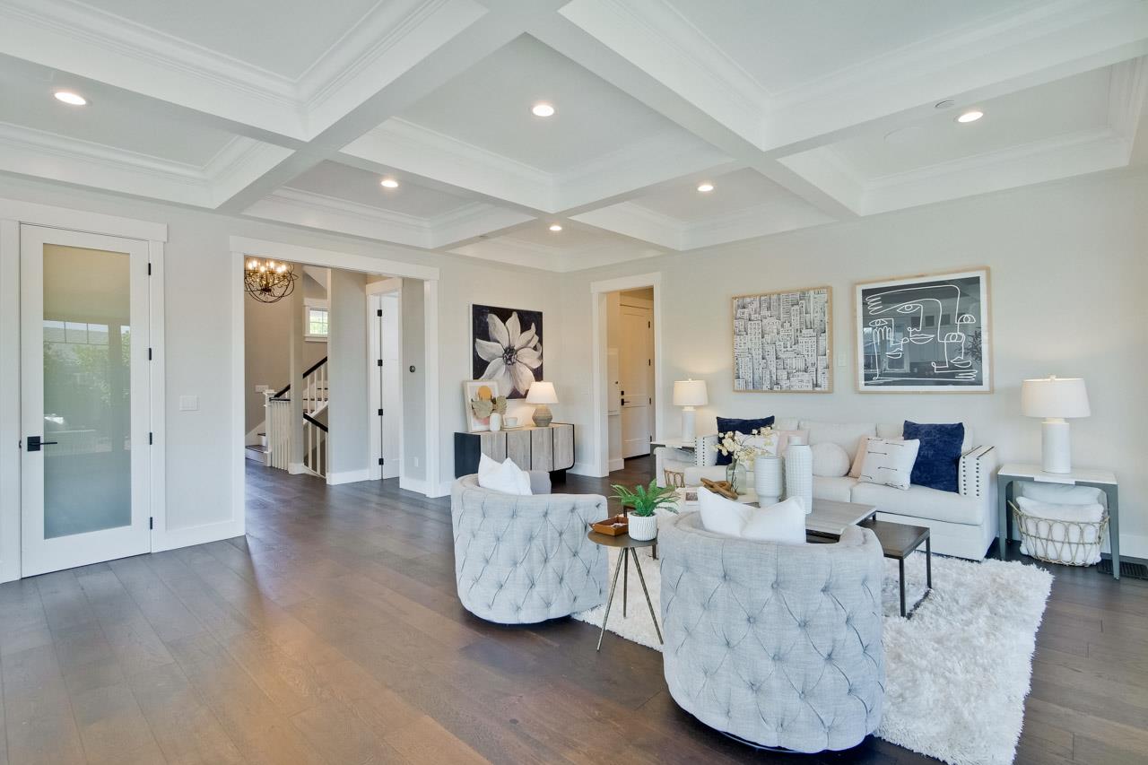 10326 Prune Tree Lane Cupertino, CA 95014 - Photo 64 of 95 a living room with furniture and wooden floor