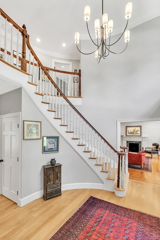 34 Solomon Pierce Road Lexington, MA 02420 - Photo 4 of 42 a view of entryway and hall with dining room