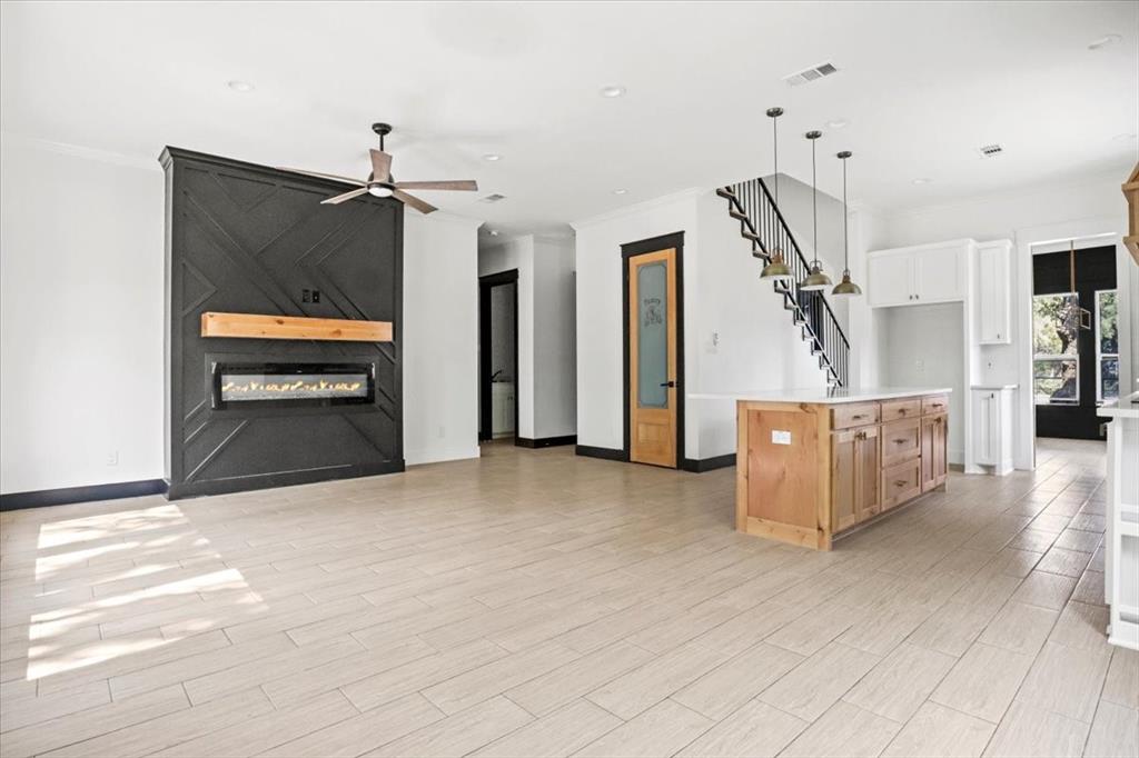 1791 JE Woody Road Springtown, TX 76082 - Photo 33 of 33 a view of an empty room and fire place