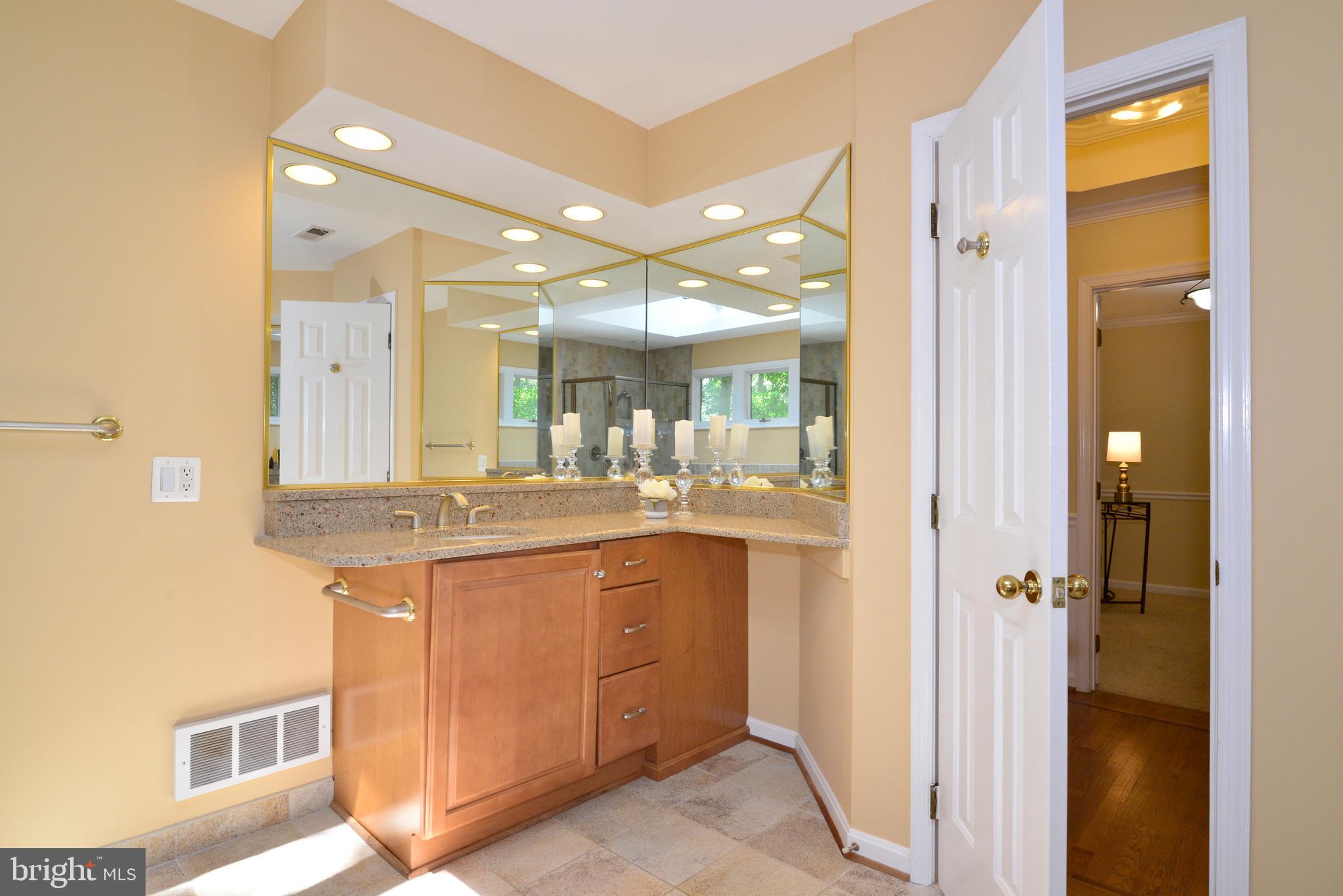 1700 Besley Road Vienna, VA 22182 - Photo 25 of 53 Master bathroom w/ double vanities