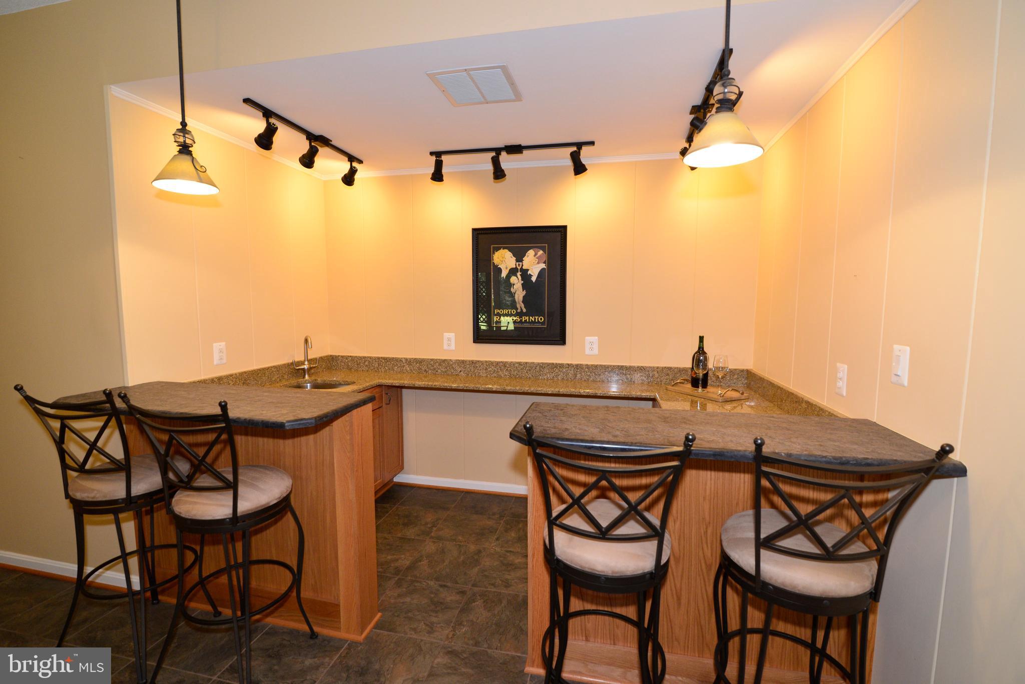 1700 Besley Road Vienna, VA 22182 - Photo 37 of 53 Lower Level WetBar w/ fridge