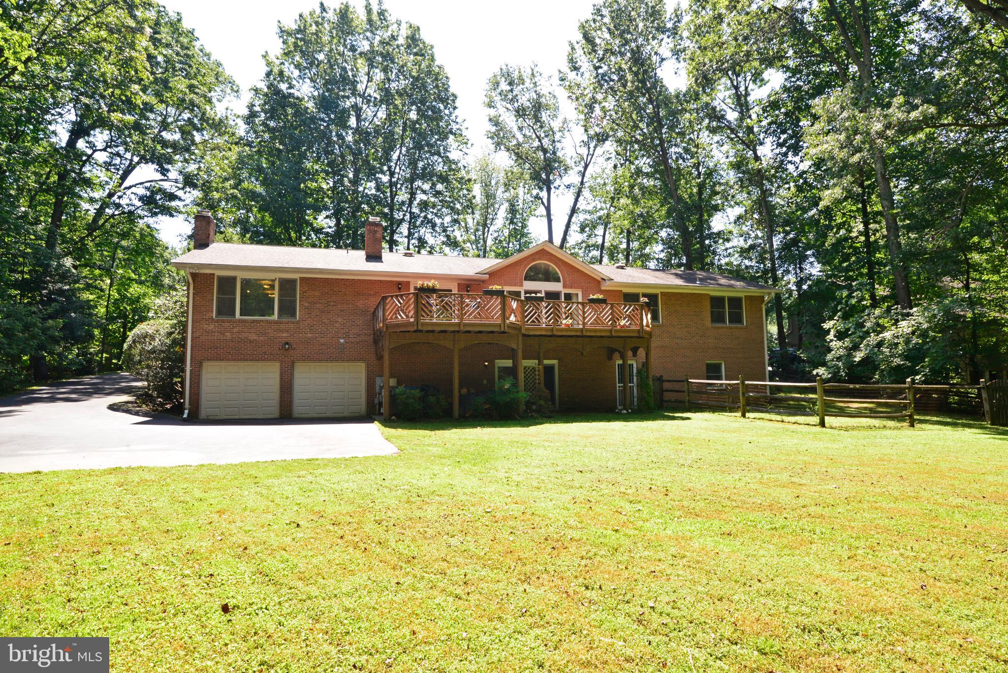 1700 Besley Road Vienna, VA 22182 - Photo 49 of 53 View of the back of the house w/ garage space