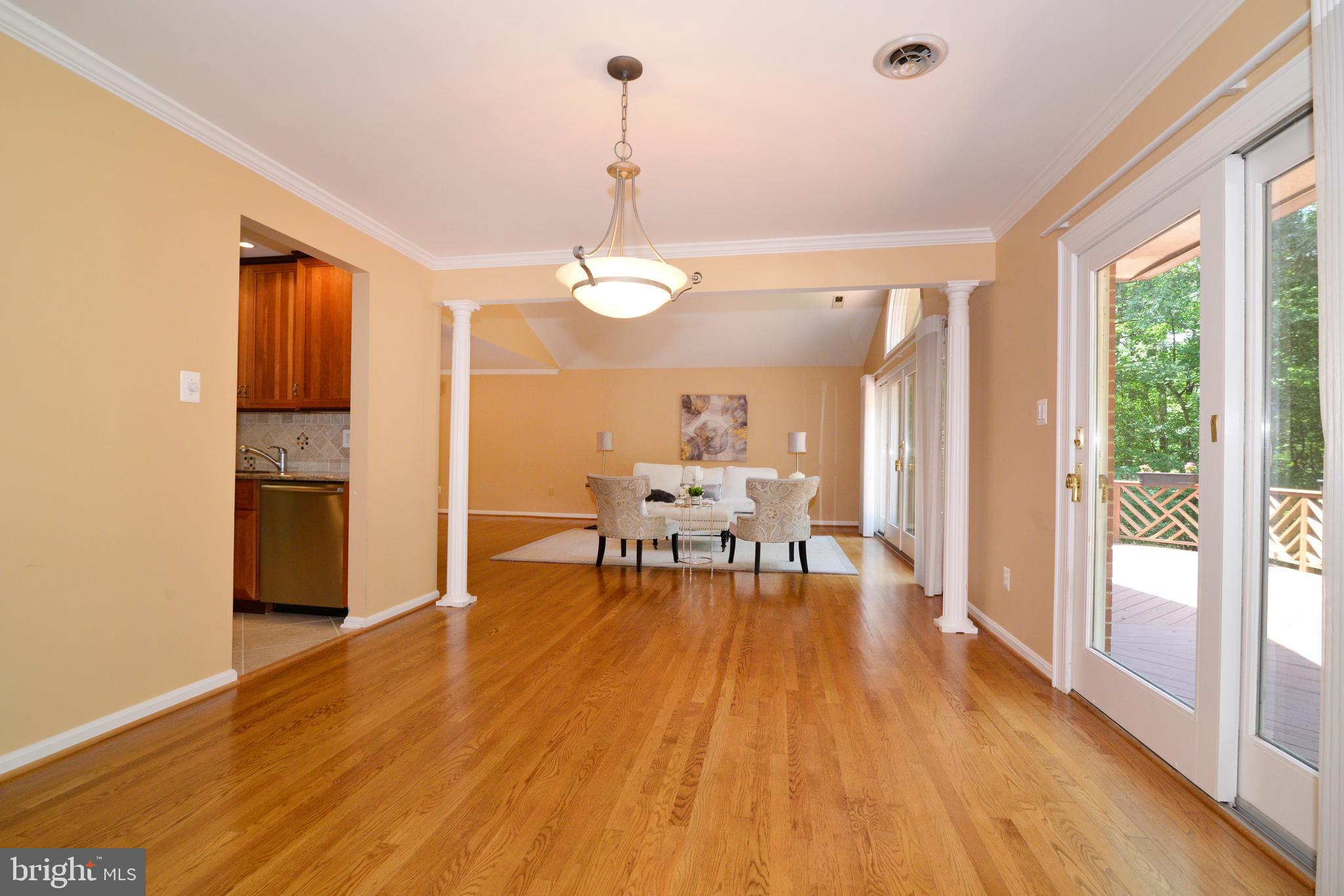 Dining Room opens to Living Room