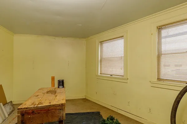 a room with storage and utility