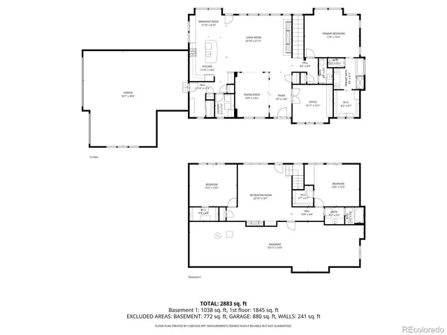 $1,090,000 | 278 Sheldon Avenue, Castle Rock, CO 80104