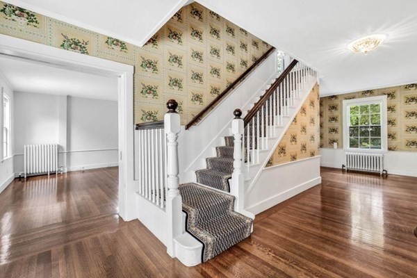 81 Fearing Road Hingham, MA 02043 - Photo 13 of 42 a view of entryway and hall with wooden floor
