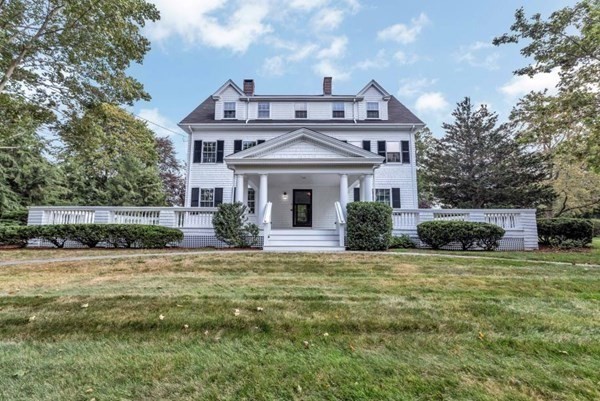 81 Fearing Road Hingham, MA 02043 - Photo 2 of 42 a front view of a house with a yard