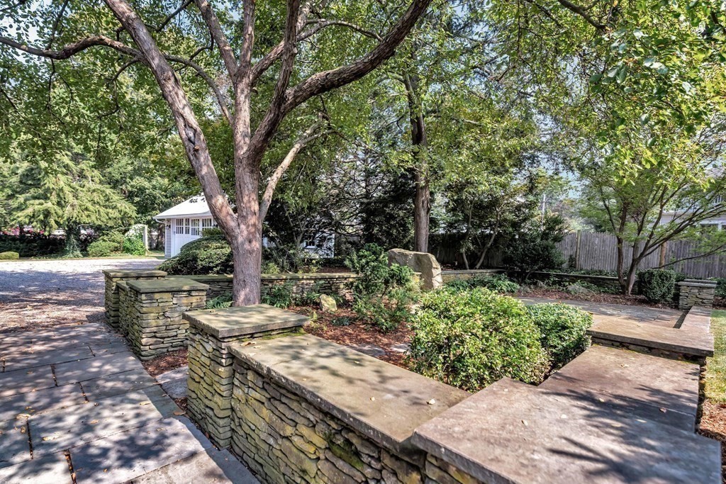 81 Fearing Road Hingham, MA 02043 - Photo 7 of 42 a view of a yard with plants and trees