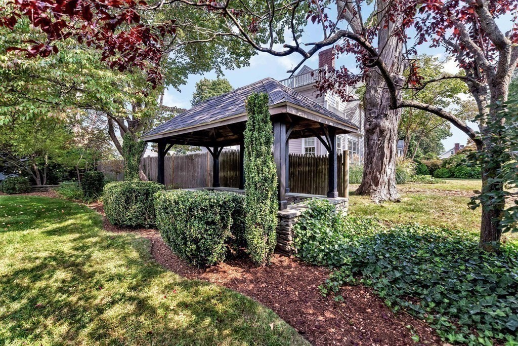 81 Fearing Road Hingham, MA 02043 - Photo 9 of 42 front view of a house with a yard