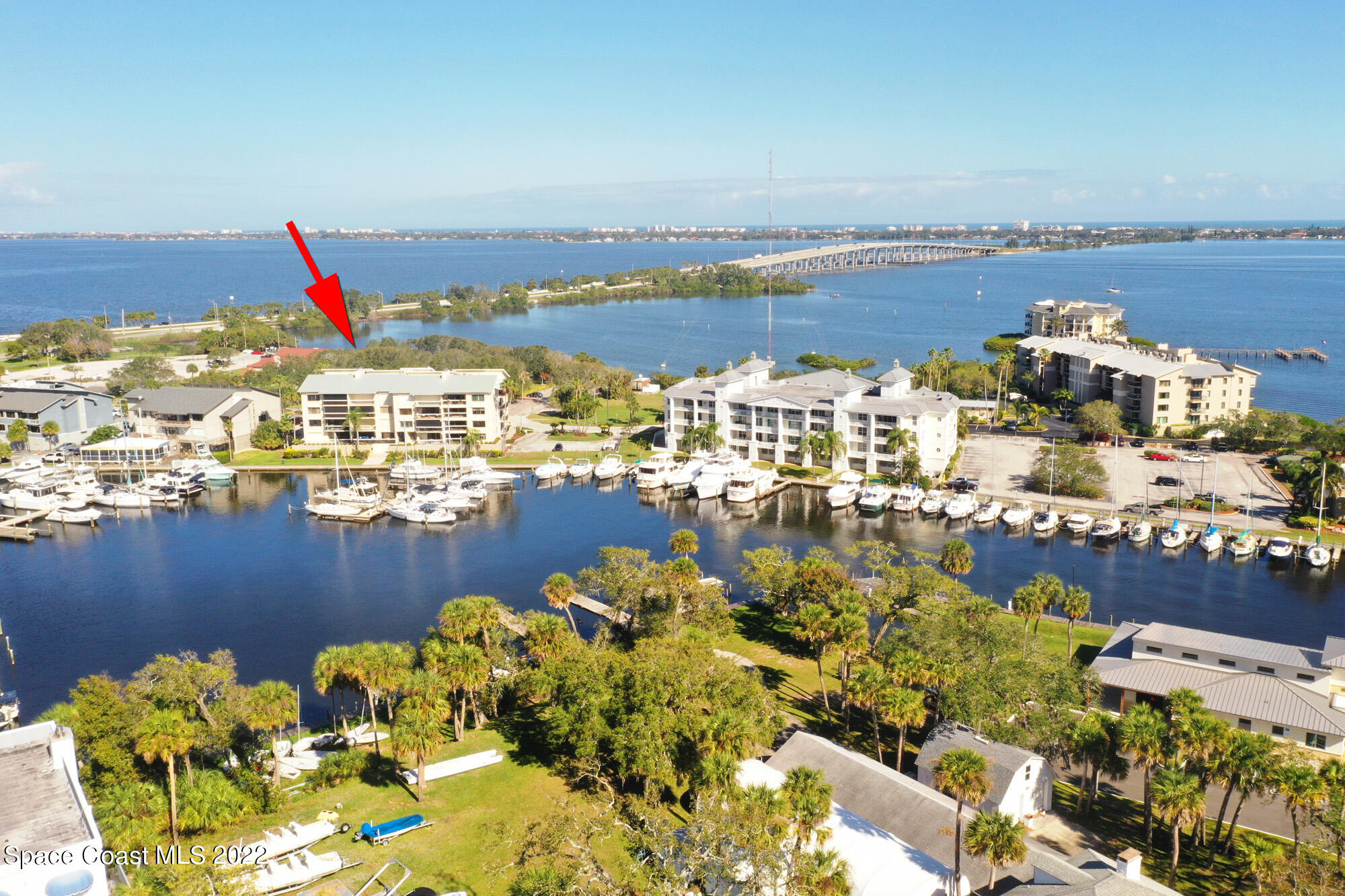 2220 Front Street, Unit 303 Melbourne, FL 32901 - Photo 4 of 29 a view of a city and ocean view