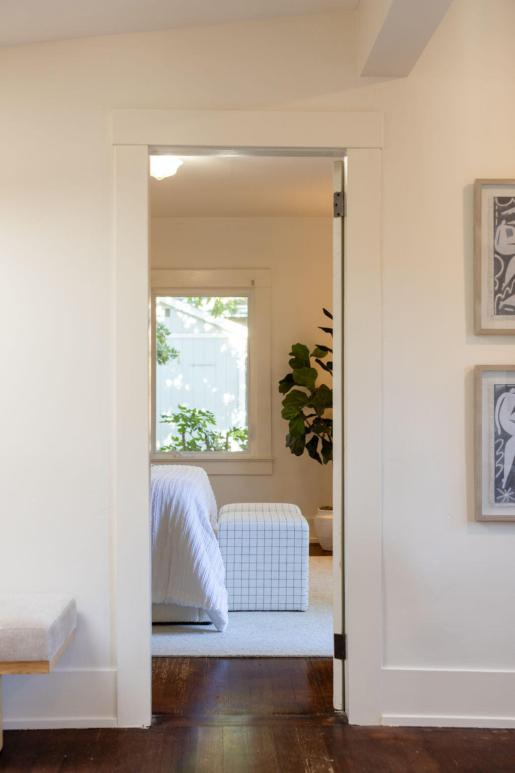 712 Castillo Street Santa Barbara, CA 93101 - Photo 12 of 28 a view of entryway with wooden floor