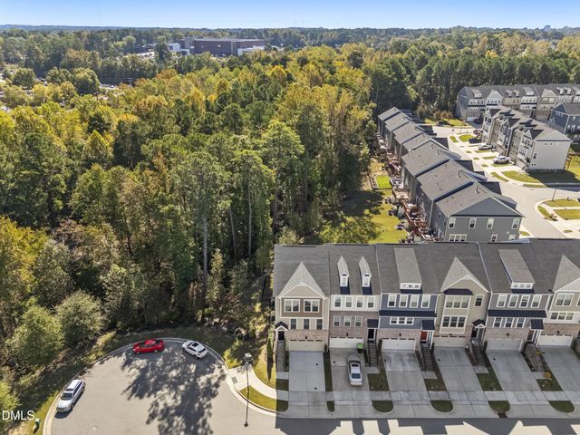 a view of backyard with green space