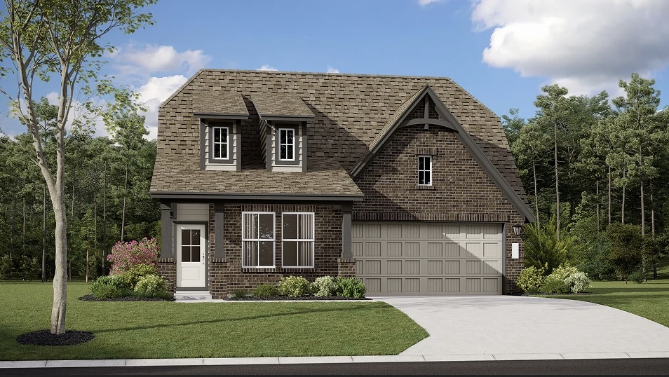 3275 Everett Kyle, TX 78640 - Photo 13 of 13 a front view of a house with a garden