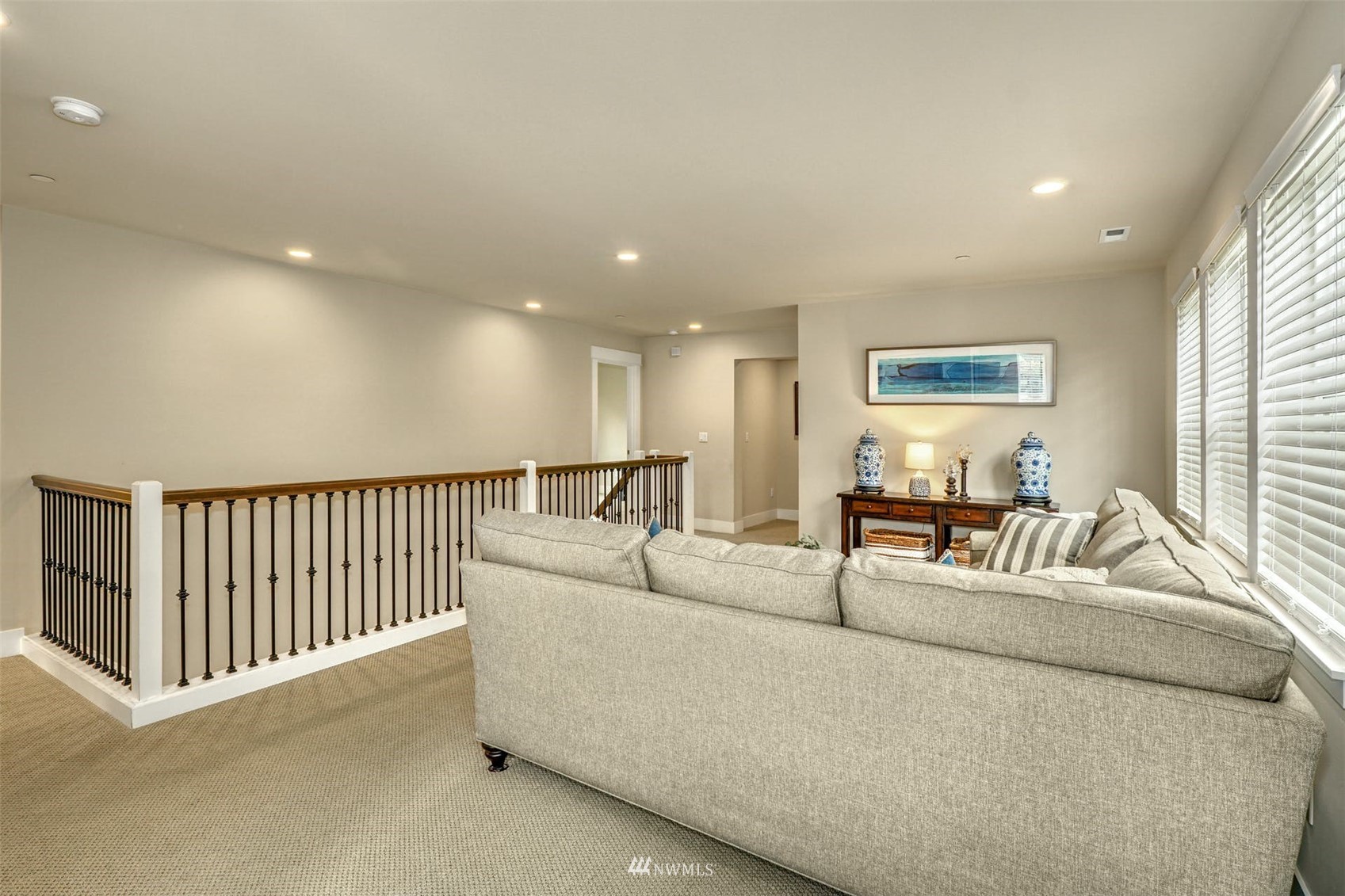 3312 238th Place Southeast Bothell, WA 98021 - Photo 19 of 40 a living room with furniture and a flat screen tv