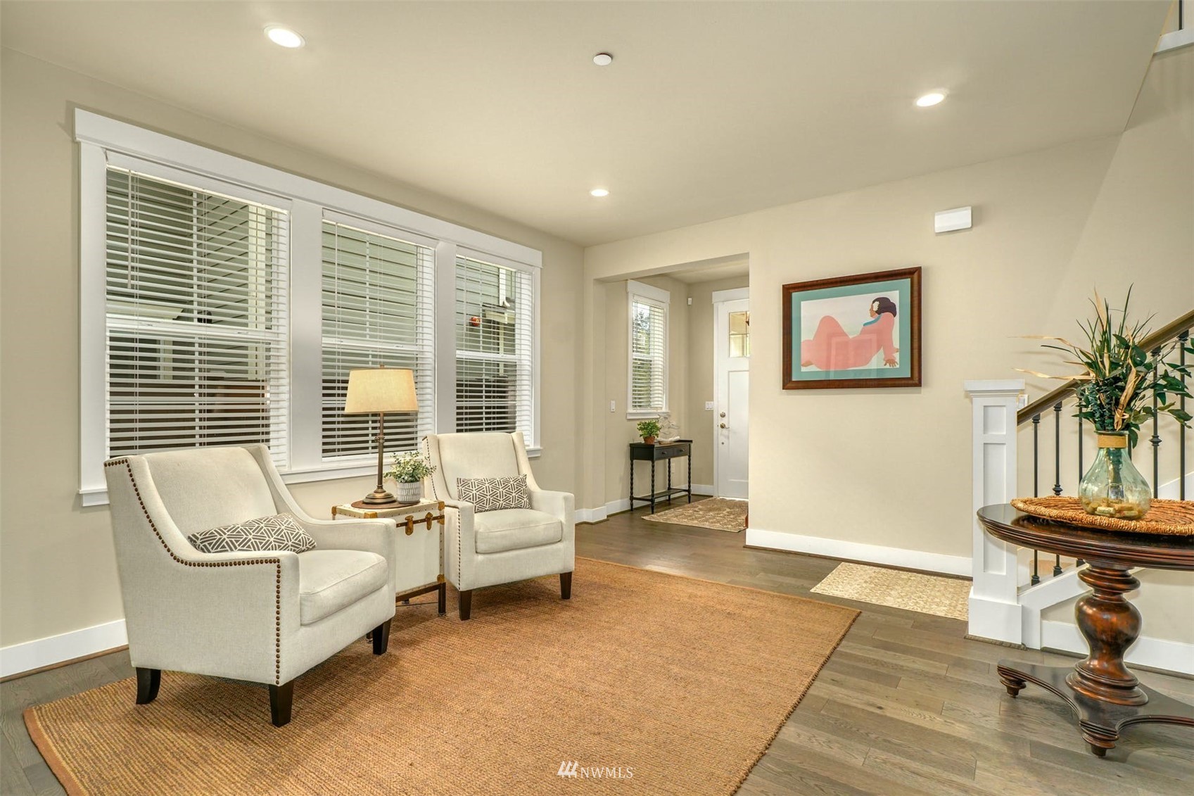 3312 238th Place Southeast Bothell, WA 98021 - Photo 6 of 40 a living room with furniture and a large window