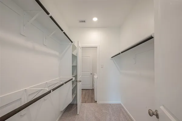 a view of hallway with stairs
