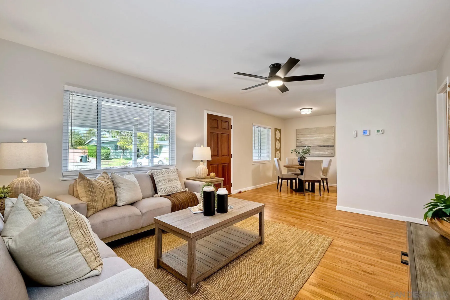 9307 Manor Drive La Mesa, CA 91942 - Photo 5 of 29 a living room with furniture and a large window