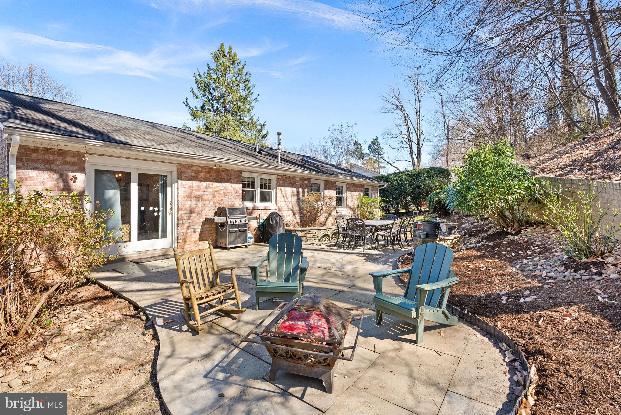 4119 27th Road North Arlington, VA 22207 - Photo 42 of 53 a backyard of a house with yard barbeque oven and outdoor seating