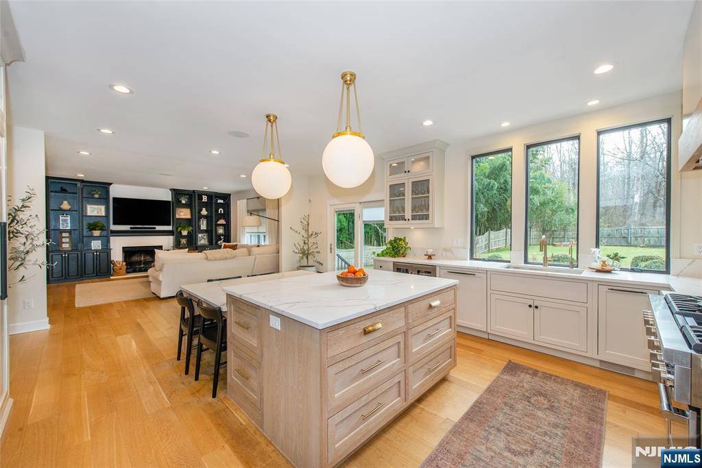 301 Cokesbury High Bridge Road Lebanon, NJ 08833 - Photo 7 of 31 a large kitchen with kitchen island a large island in it