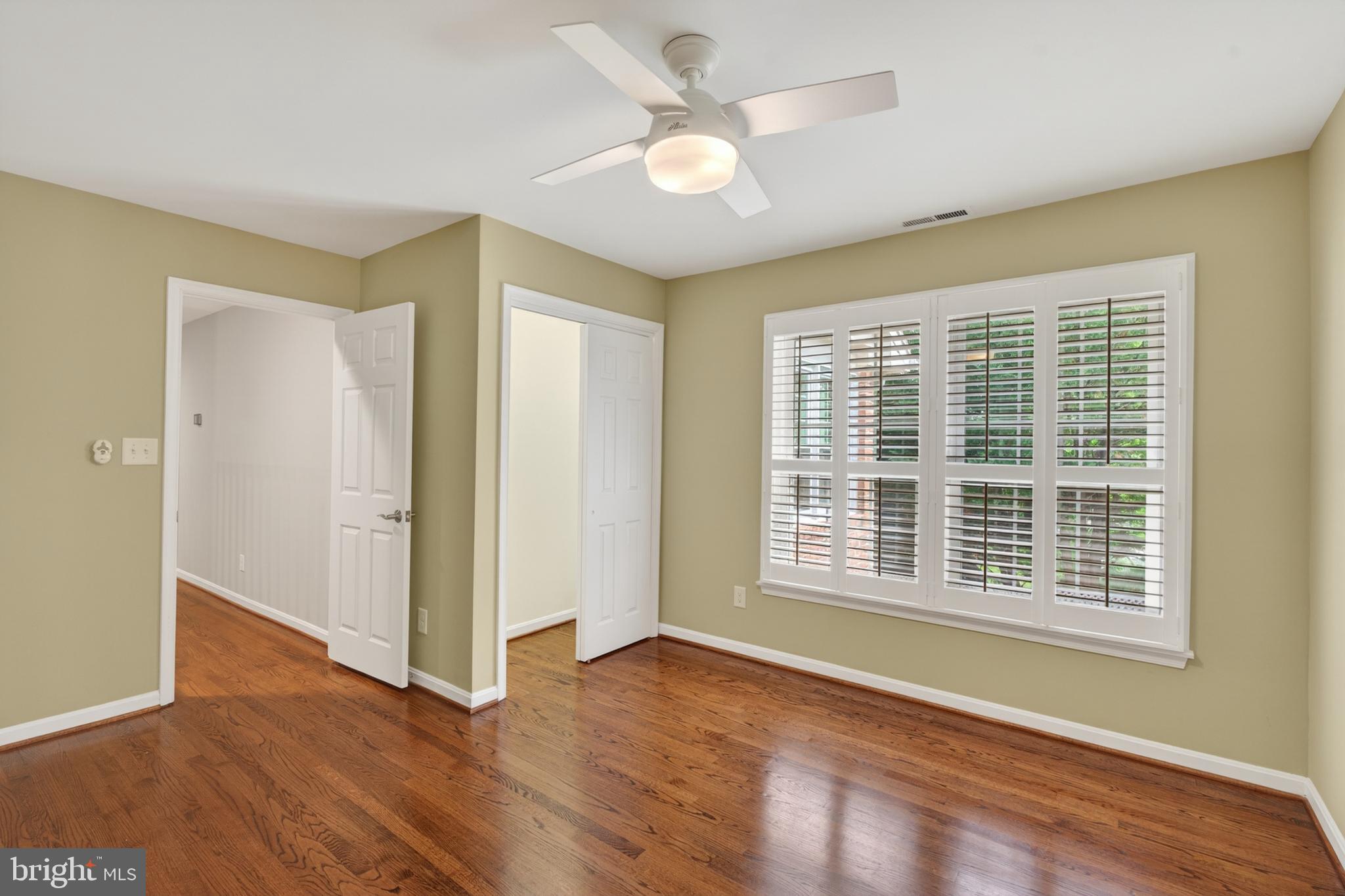 6 Nearfield Road Lutherville-Timonium, MD 21093 - Photo 57 of 71 a view of an empty room with wooden floor and a window