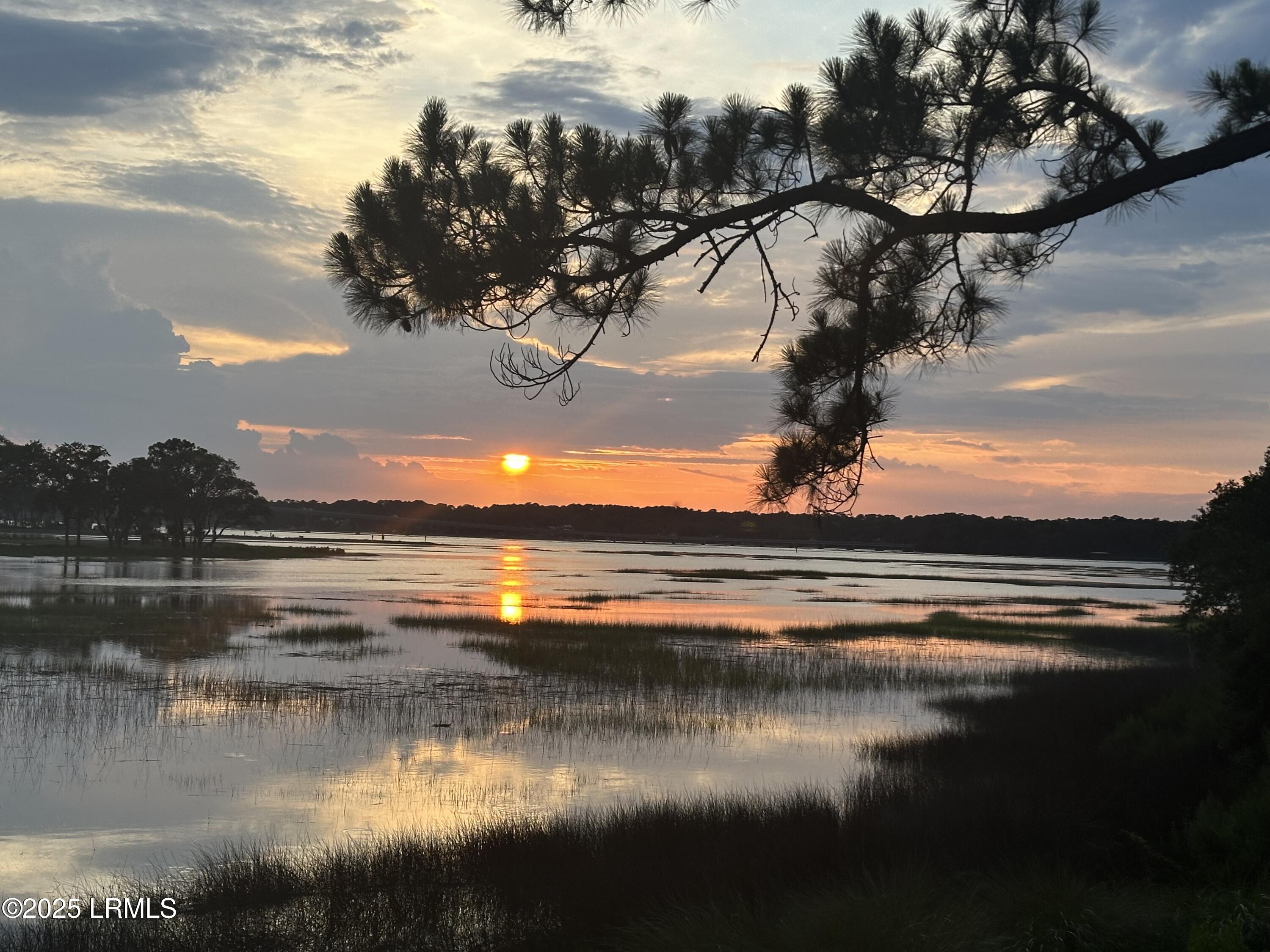 11 Foot Point Road Hilton Head Island, SC 29928 - Photo 12 of 51 Sunset with water
