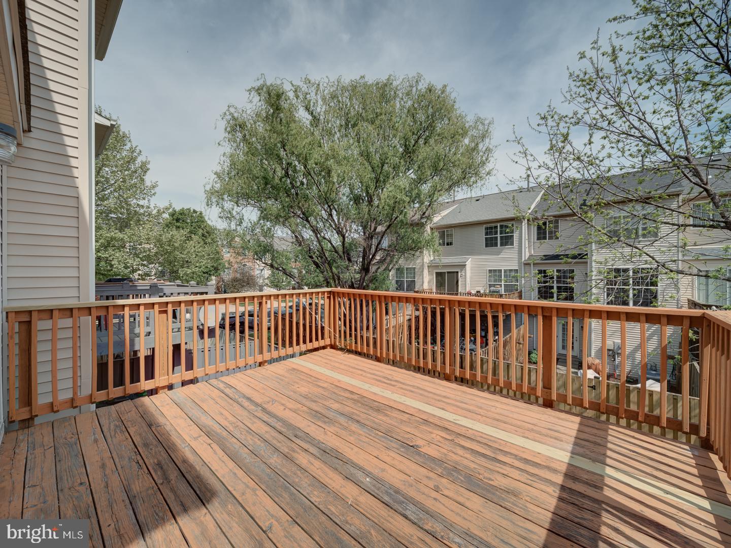 8241 Humphrey Lane Manassas, VA 20109 - Photo 31 of 55 a view of deck with wooden floor and fence