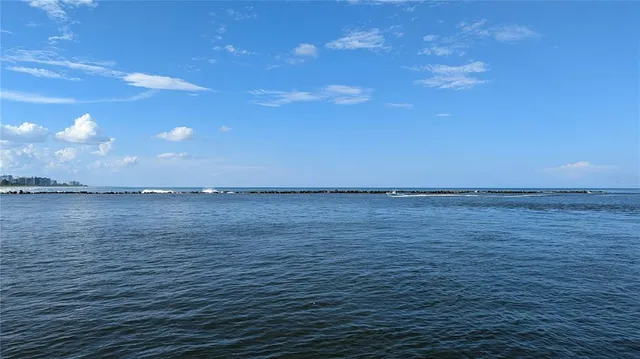 a kitchen with a cabinets and outdoor view