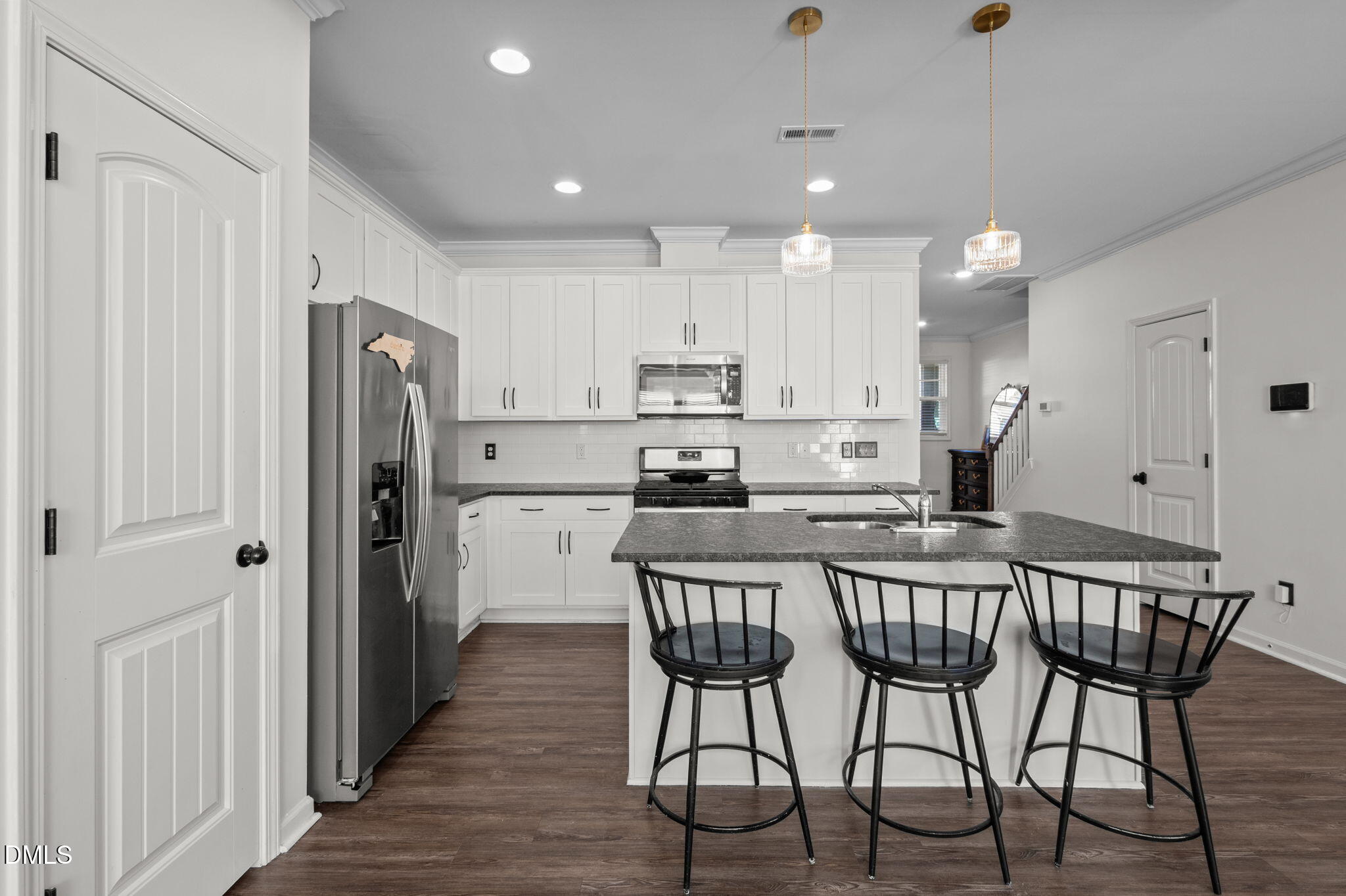 1076 Flagler Street Durham, NC 27713 - Photo 12 of 34 Kitchen to hallway