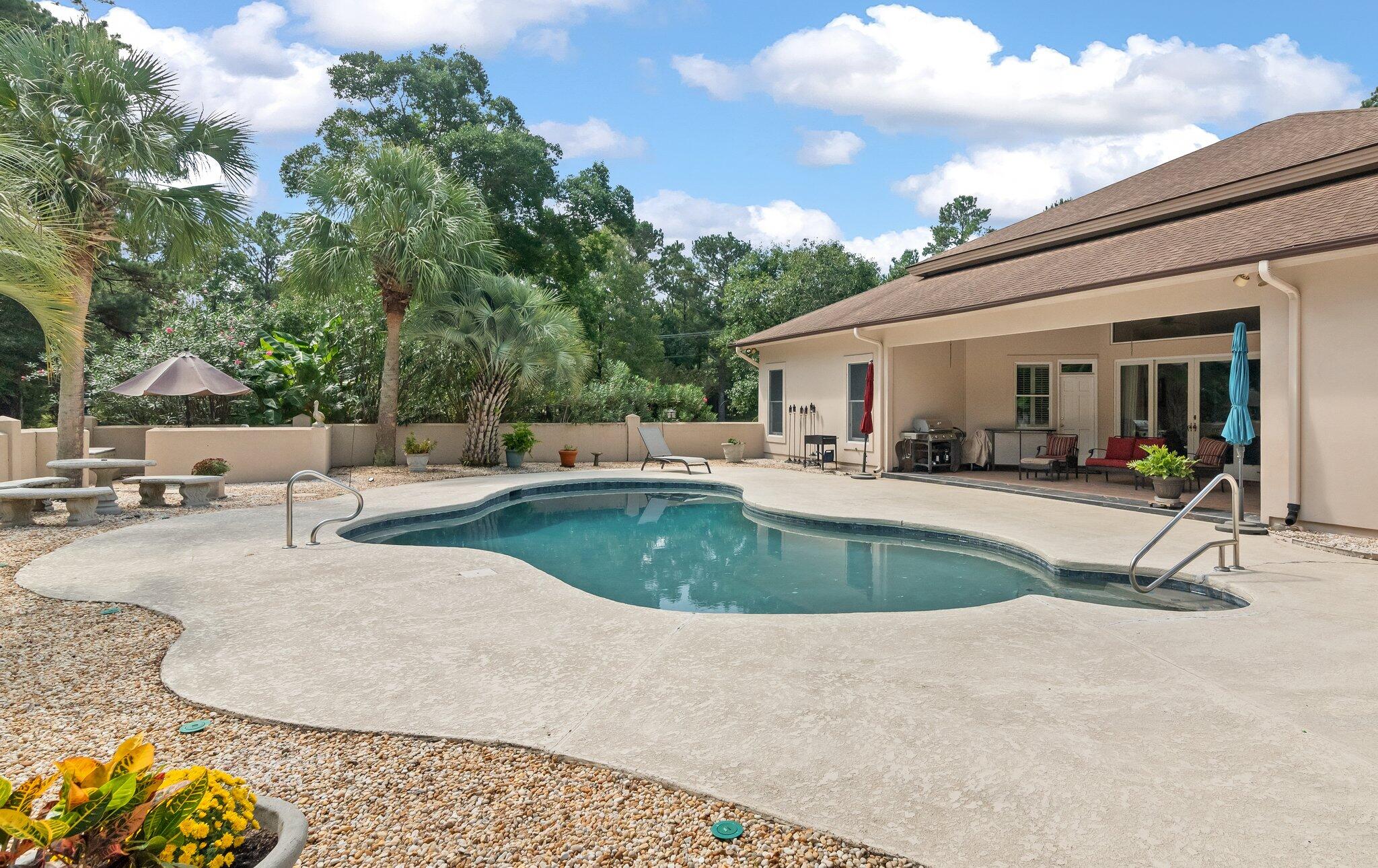 6036 Postell Drive Ravenel, SC 29470 - Photo 22 of 49 Pool & Lanai