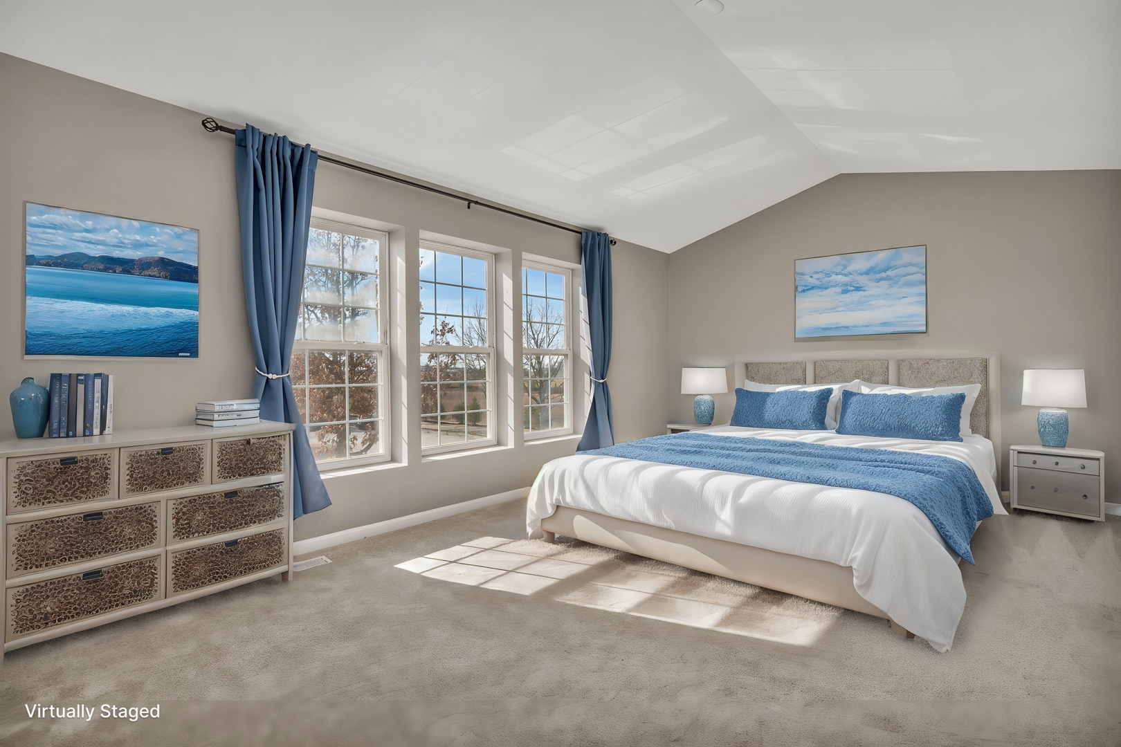 15340 Pinewood Road Lockport, IL 60441 - Photo 20 of 31 a spacious bedroom with a bed and a large window