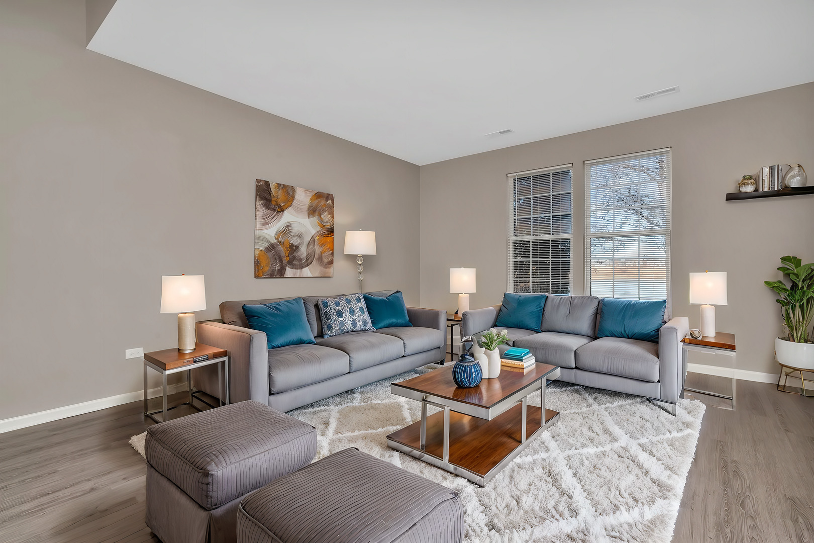 15340 Pinewood Road Lockport, IL 60441 - Photo 5 of 31 a living room with furniture and a large window