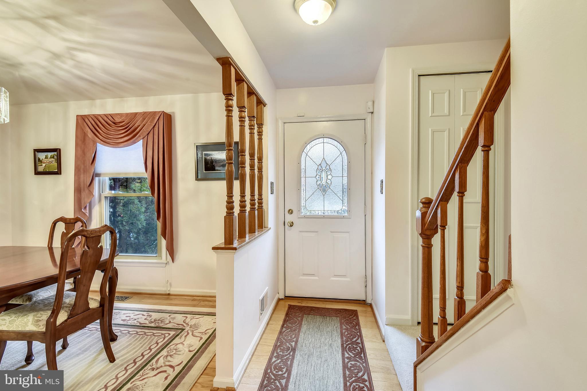 6282 Rathlin Drive Springfield, VA 22152 - Photo 2 of 37 Foyer showing Dining Room and Stairs