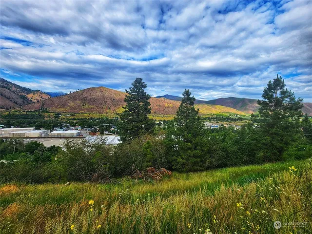 a view of lake and mountain