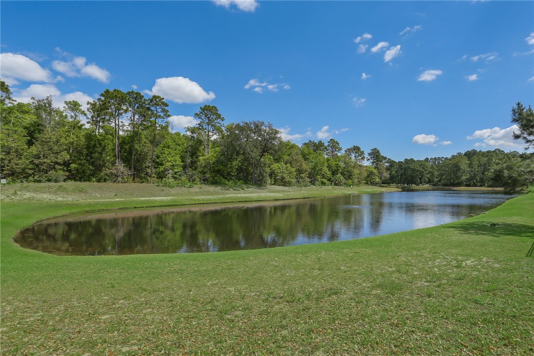 88156 Maybourne Road Yulee, FL 32097 - Photo 30 of 35 a view of a lake with a big yard
