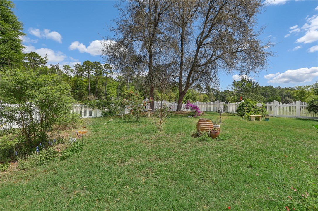 88156 Maybourne Road Yulee, FL 32097 - Photo 32 of 35 a garden with trees in the background