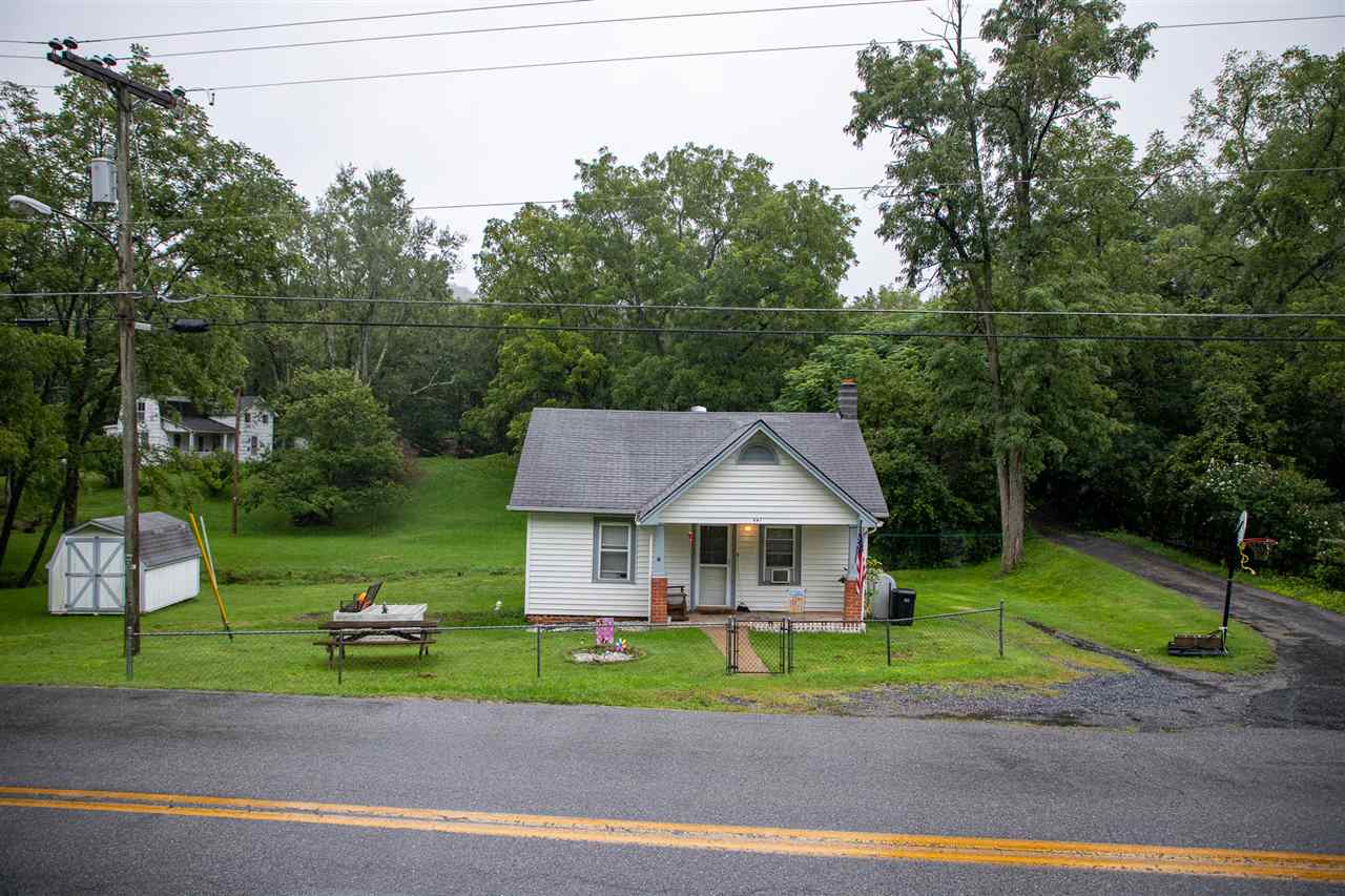 541 Buttermilk Spring Road Staunton, VA 24401 - Photo 3 of 38 a aerial view of a house with a yard table and chairs
