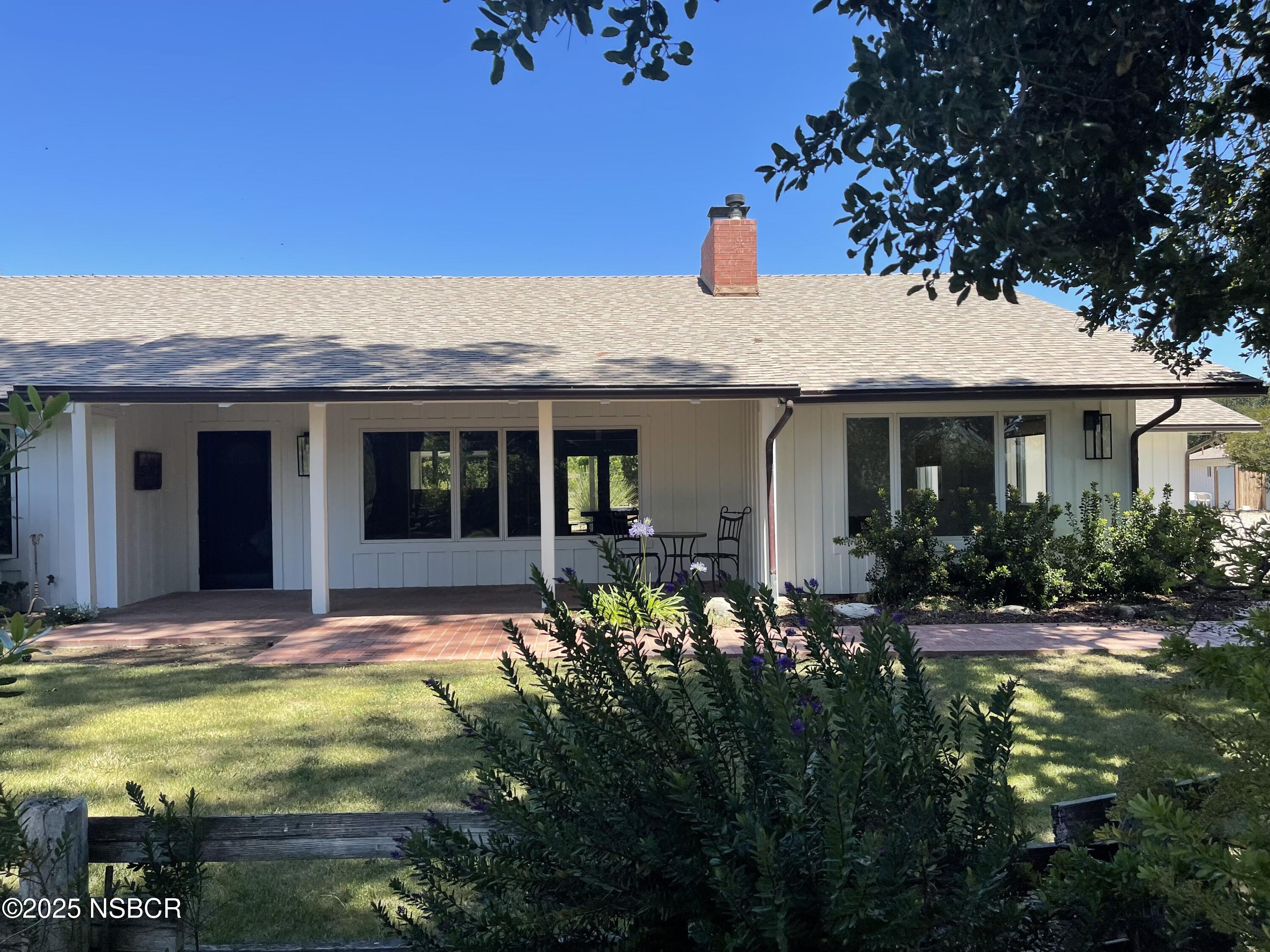 724 North Refugio Road Santa Ynez, CA 93460 - Photo 16 of 47 a house view with a garden space