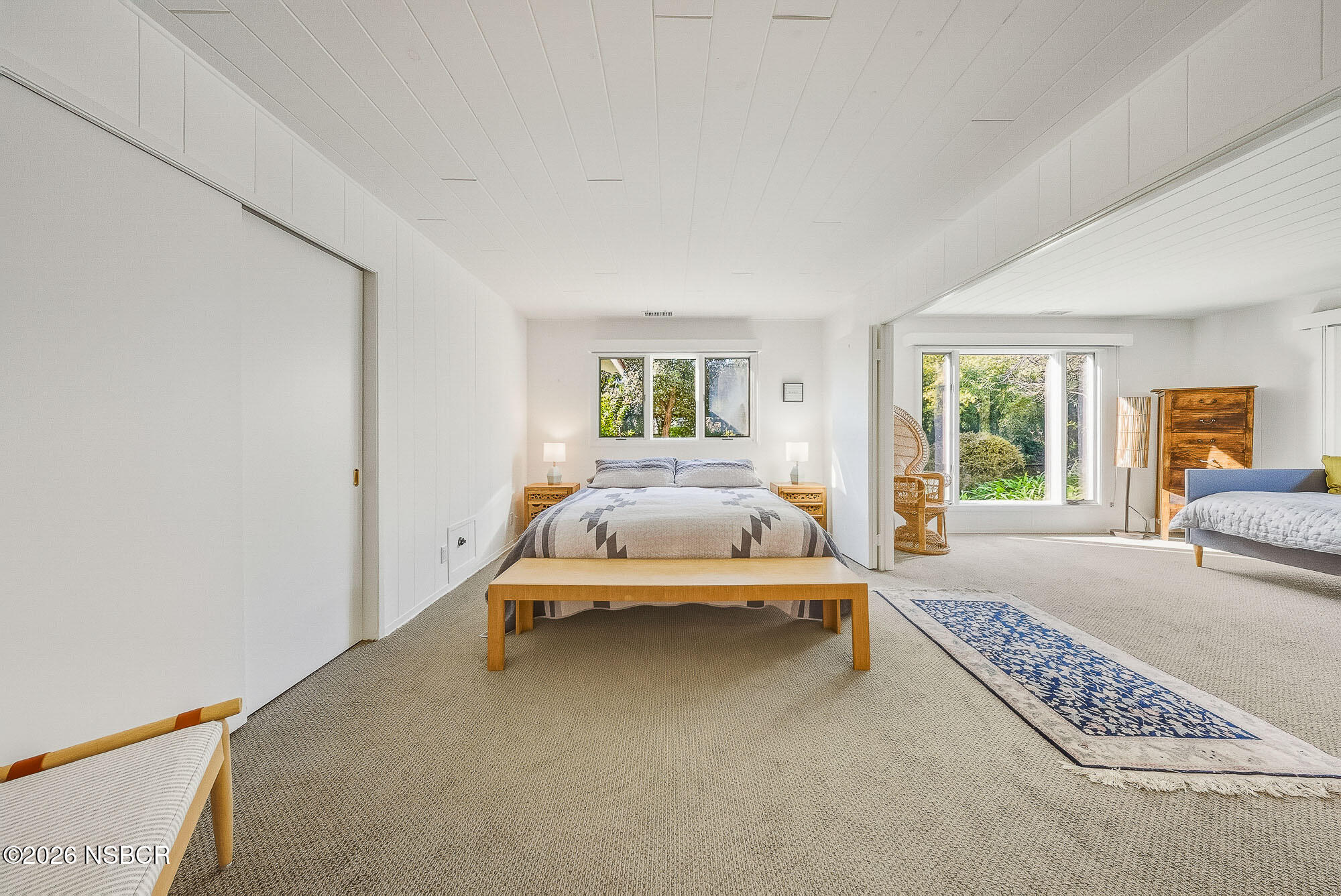 724 North Refugio Road Santa Ynez, CA 93460 - Photo 27 of 47 a bedroom with furniture and a window